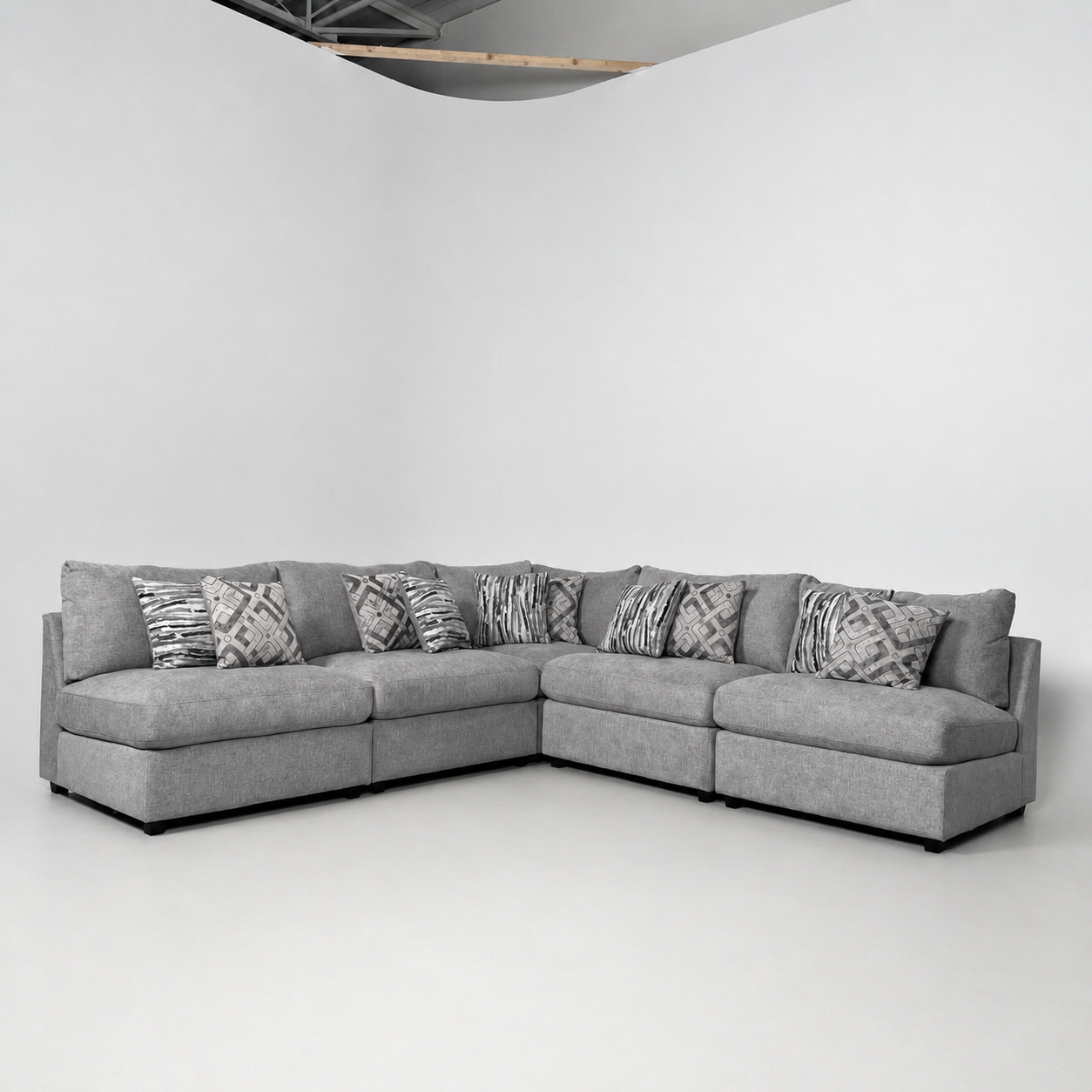 Scott Living Evolve 5 piece modular sectional. L shaped sofa couch. Delivery available