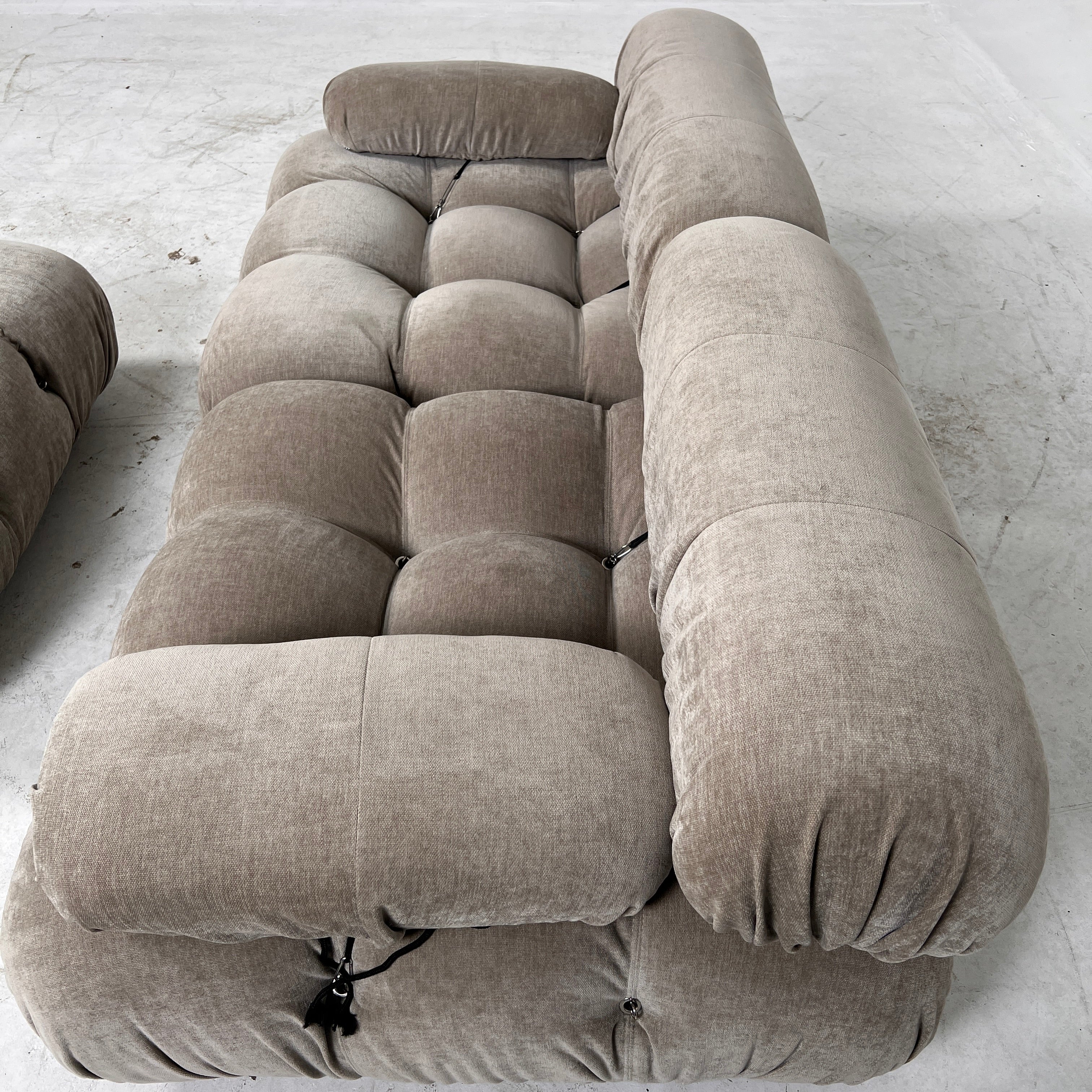 Mario Bellini Modular Sectional. Loveseat + ottoman
