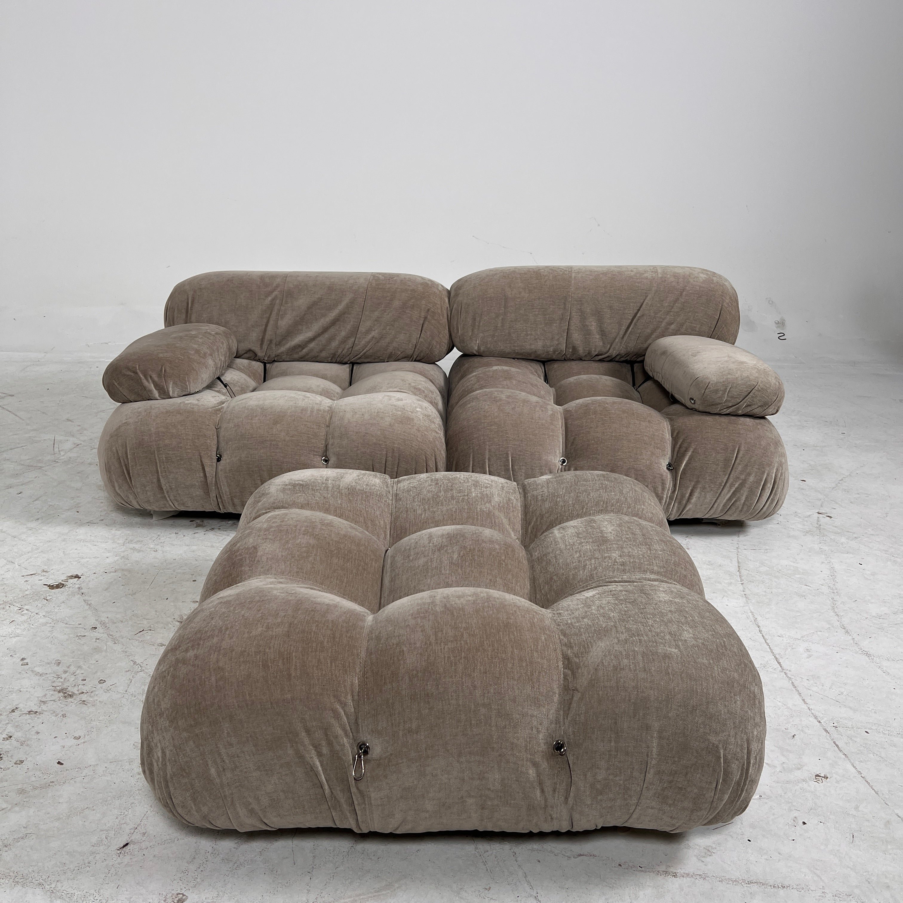 Mario Bellini Modular Sectional. Loveseat + ottoman