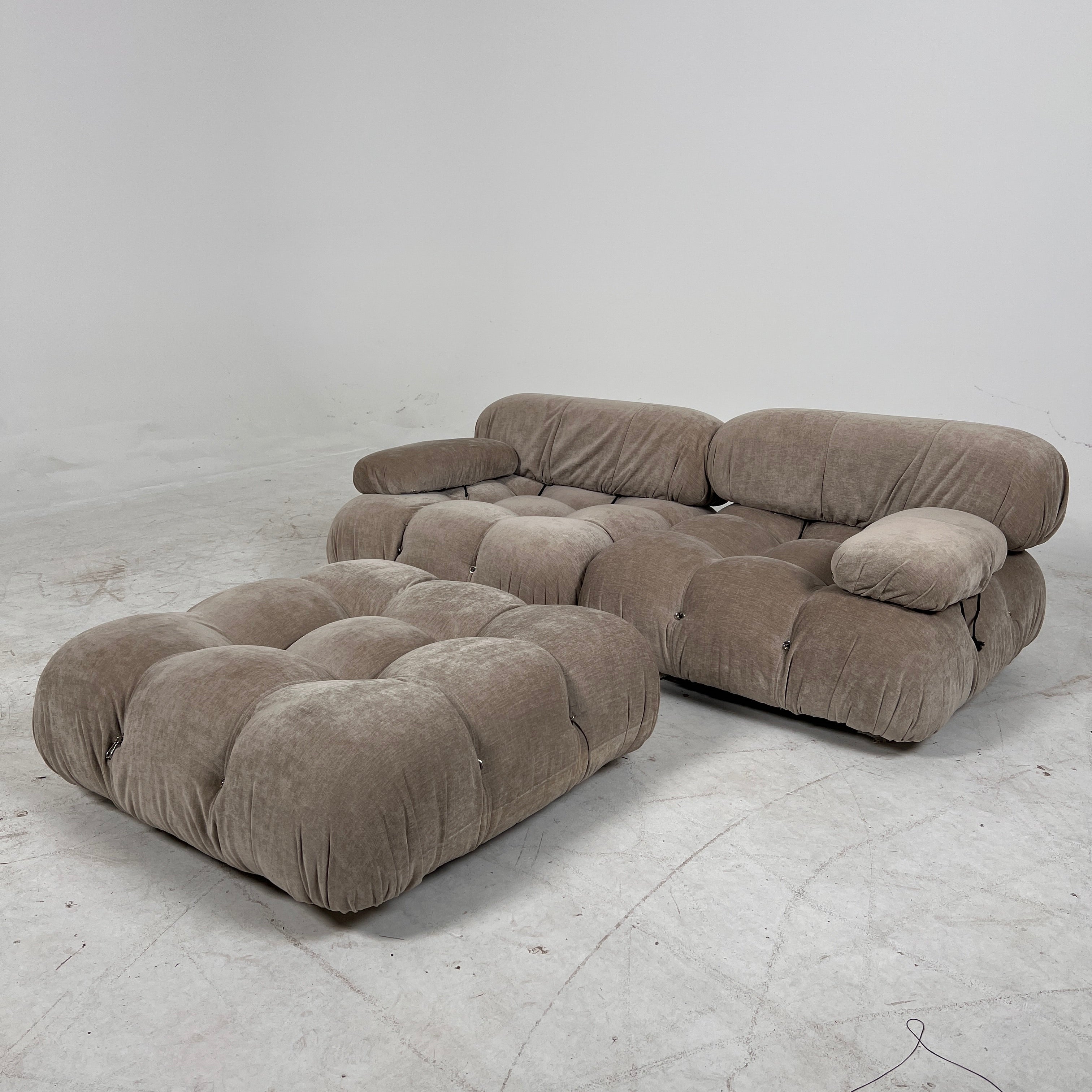 Mario Bellini Modular Sectional. Loveseat + ottoman