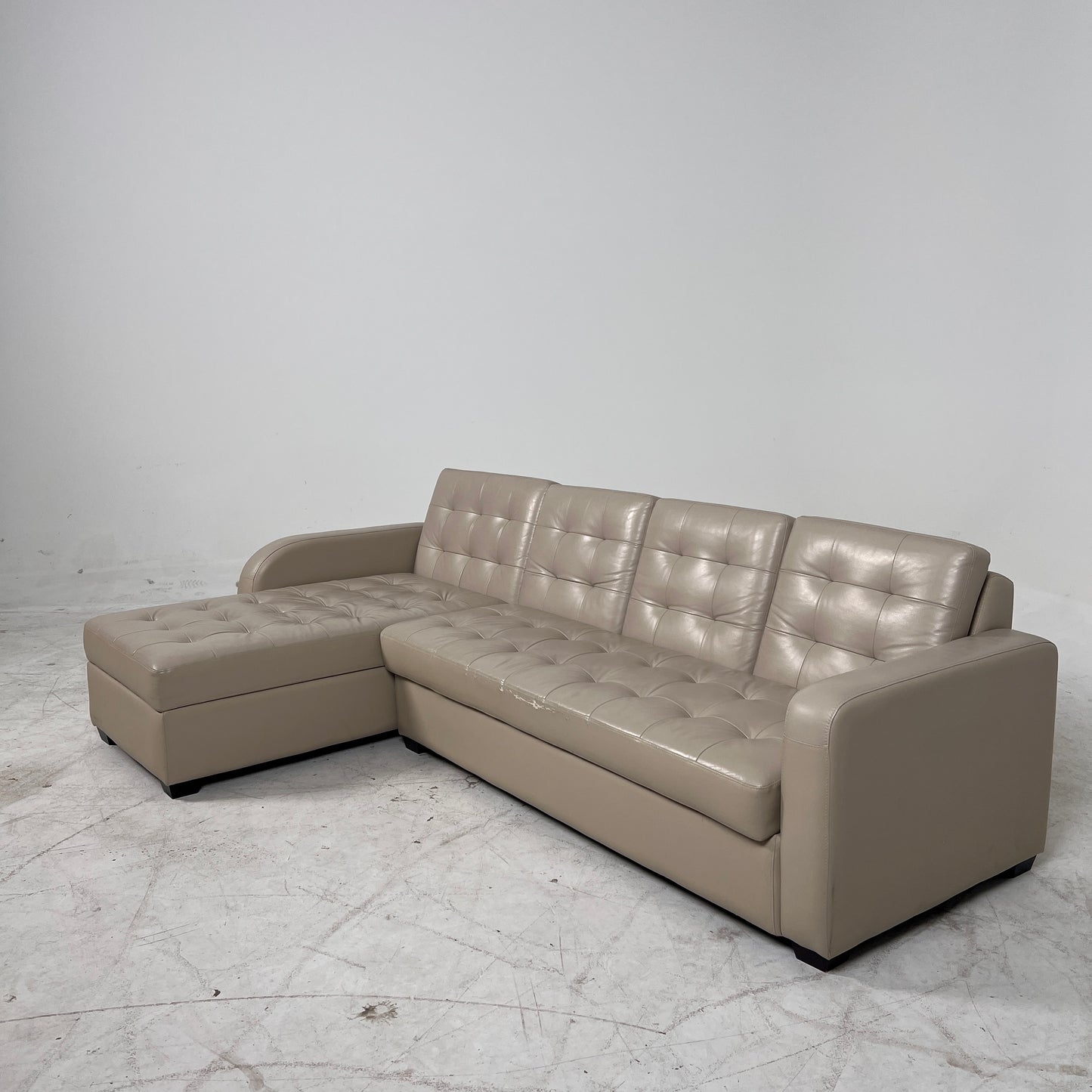 Profillia Sectional with storage. L shaped sofa couch.