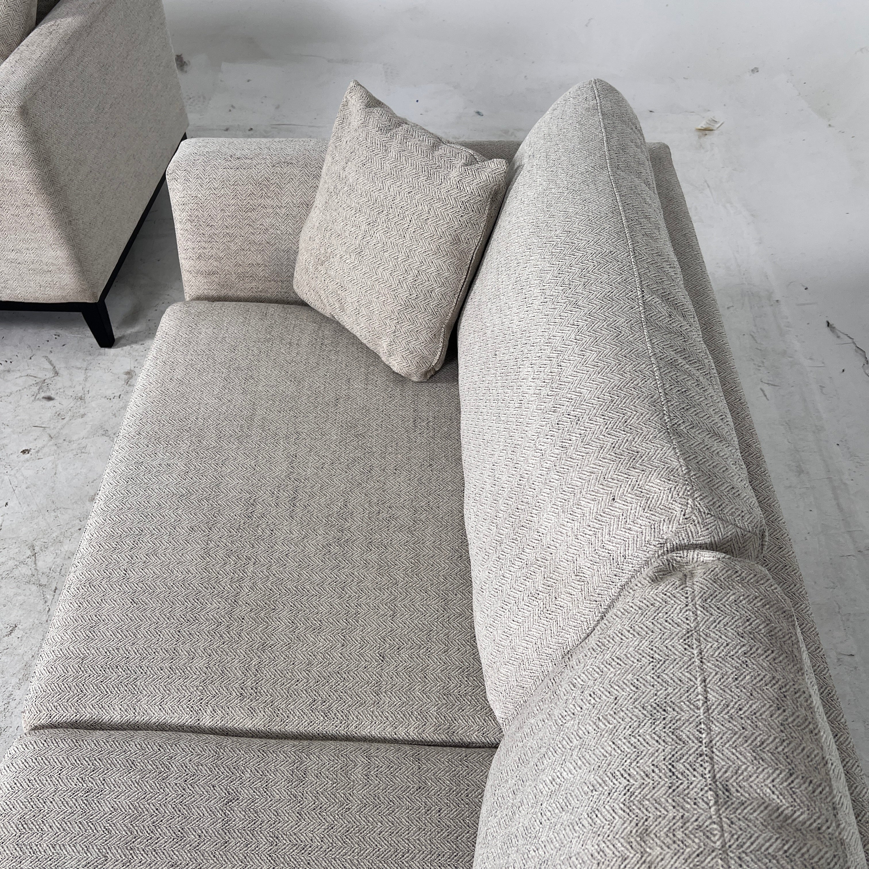 Thomasville Matching Sofas. Identical fabric loveseat couch. delivery available