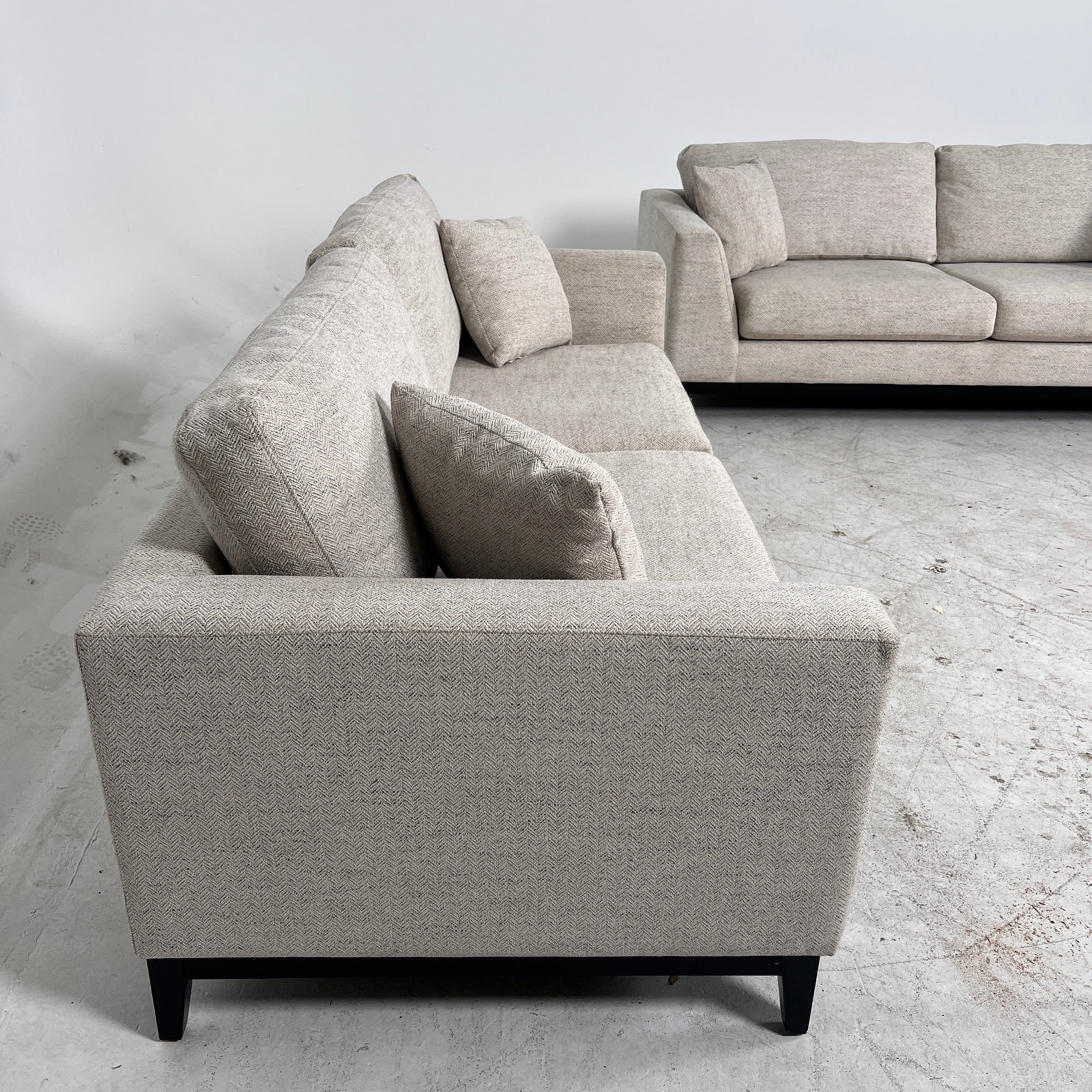Thomasville Matching Sofas. Identical fabric loveseat couch. delivery available