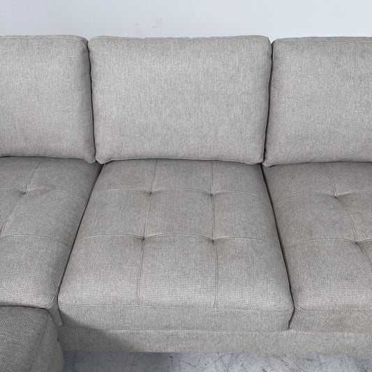 Thomasville 3 seater sofa + ottoman. Fabric couch. delivery available