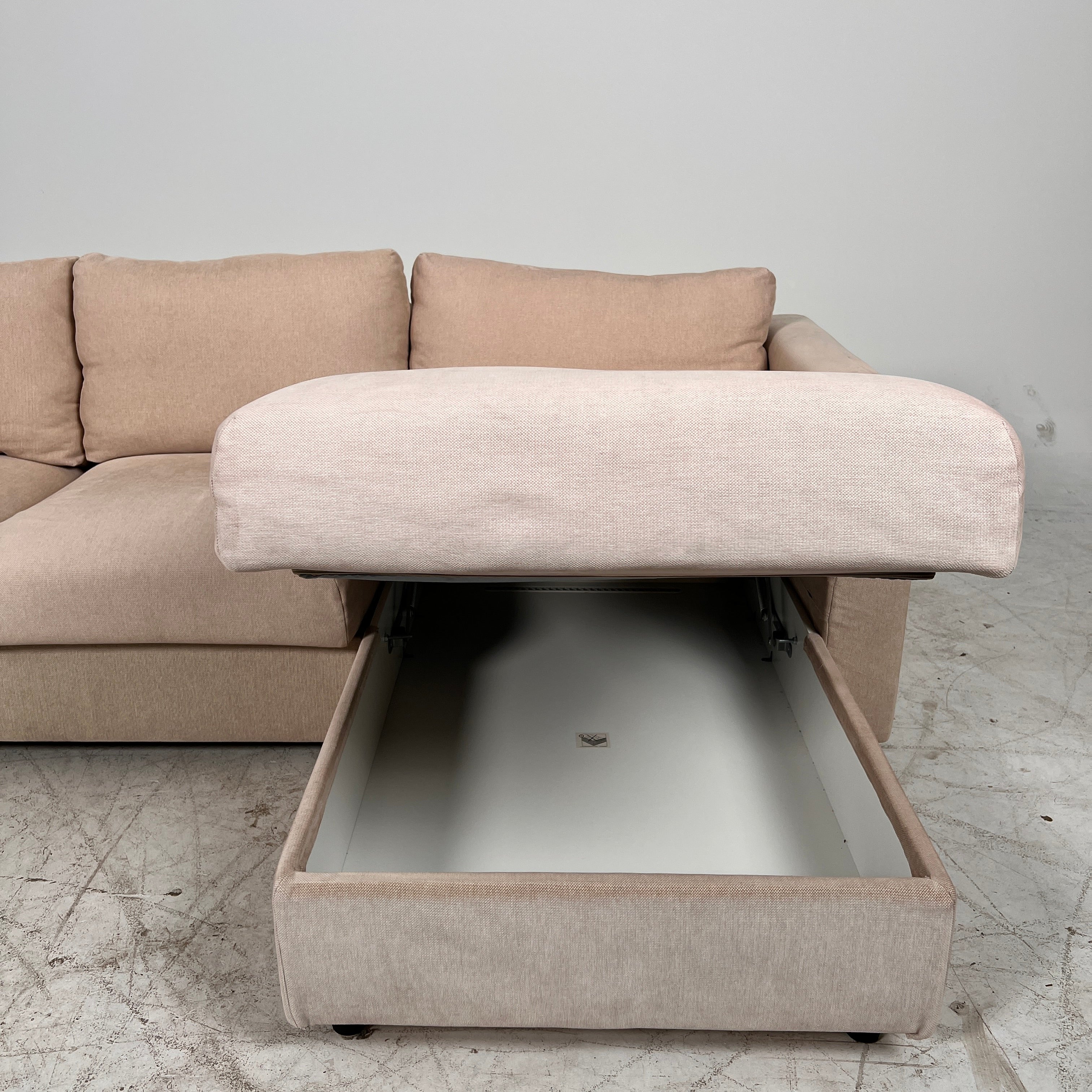 Ikea Finnala Sectional with storage. L shaped sofa couch.