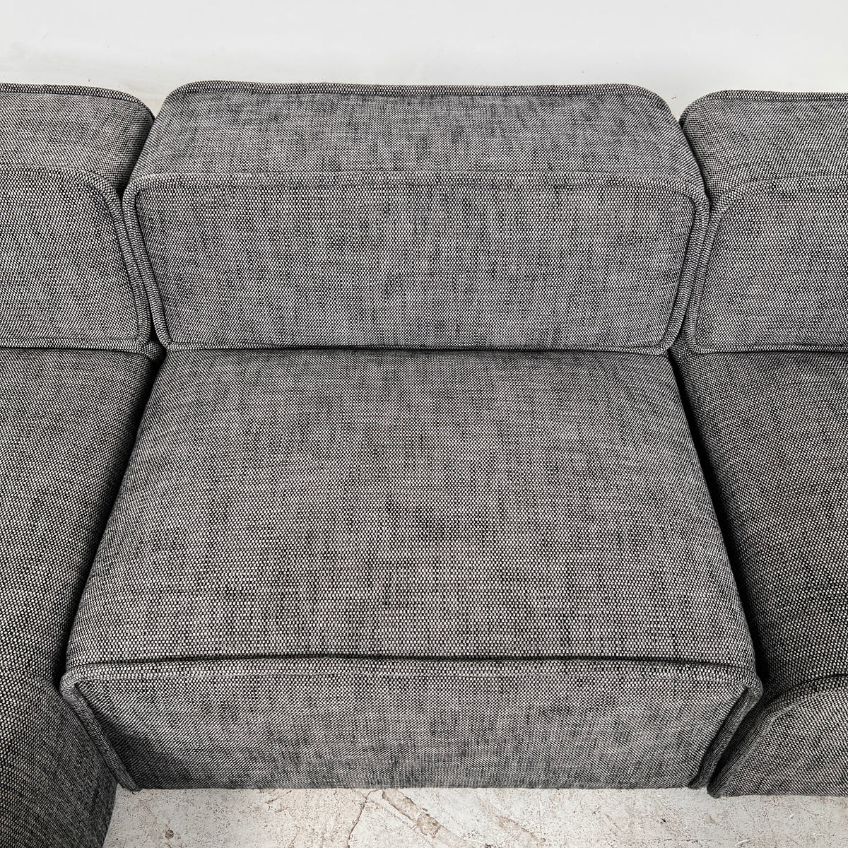 Article quadra sectional. 3 piece modular L shaped sofa couch. Delivery available