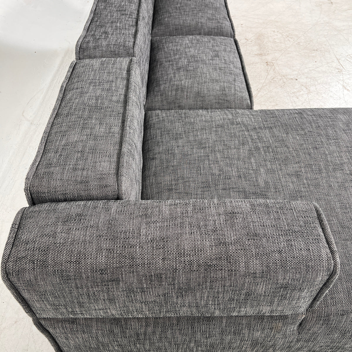 Article quadra sectional. 3 piece modular L shaped sofa couch. Delivery available