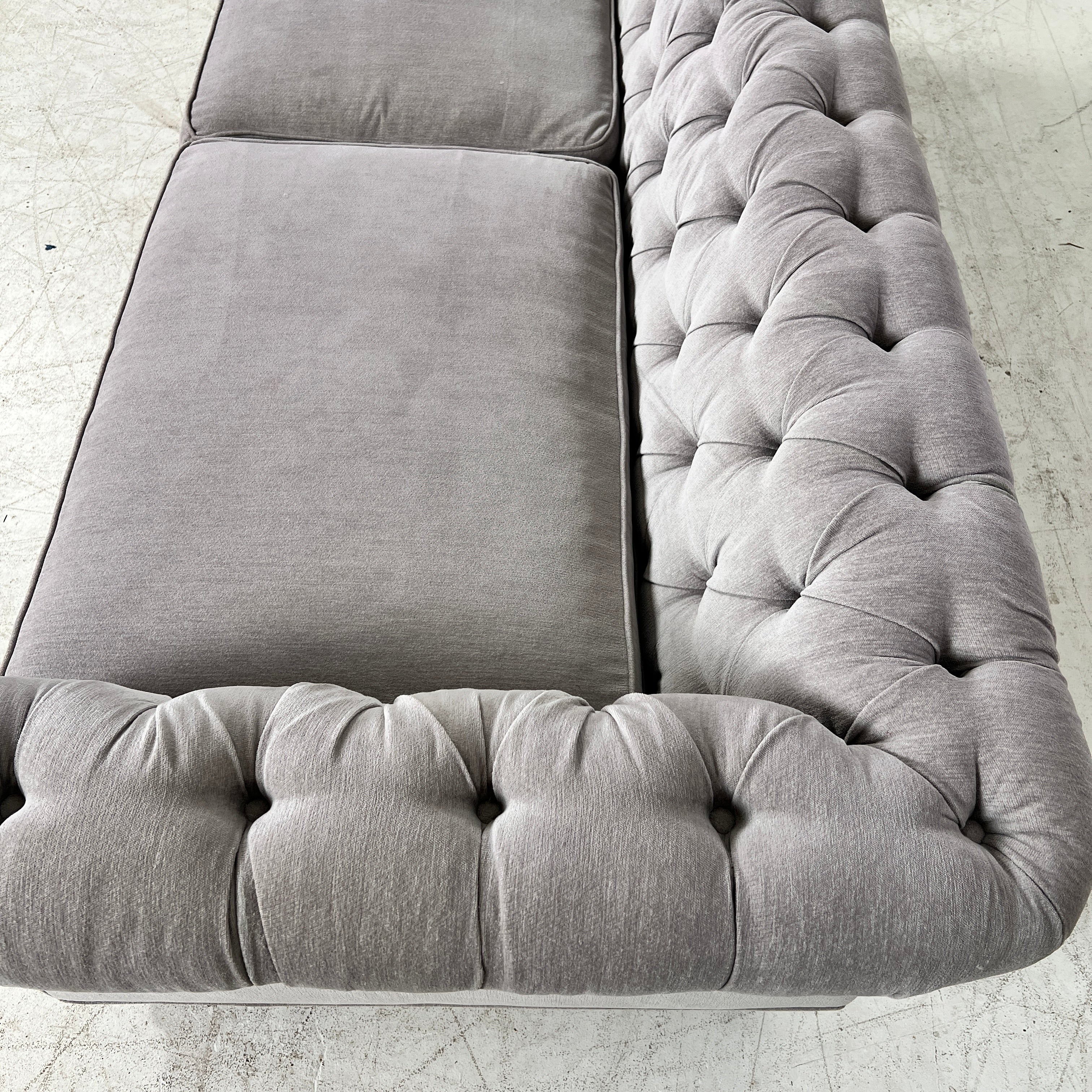 Nathan Anthony Chesterfield Sofa. Mint 3 seater sofa couch. Delivery available