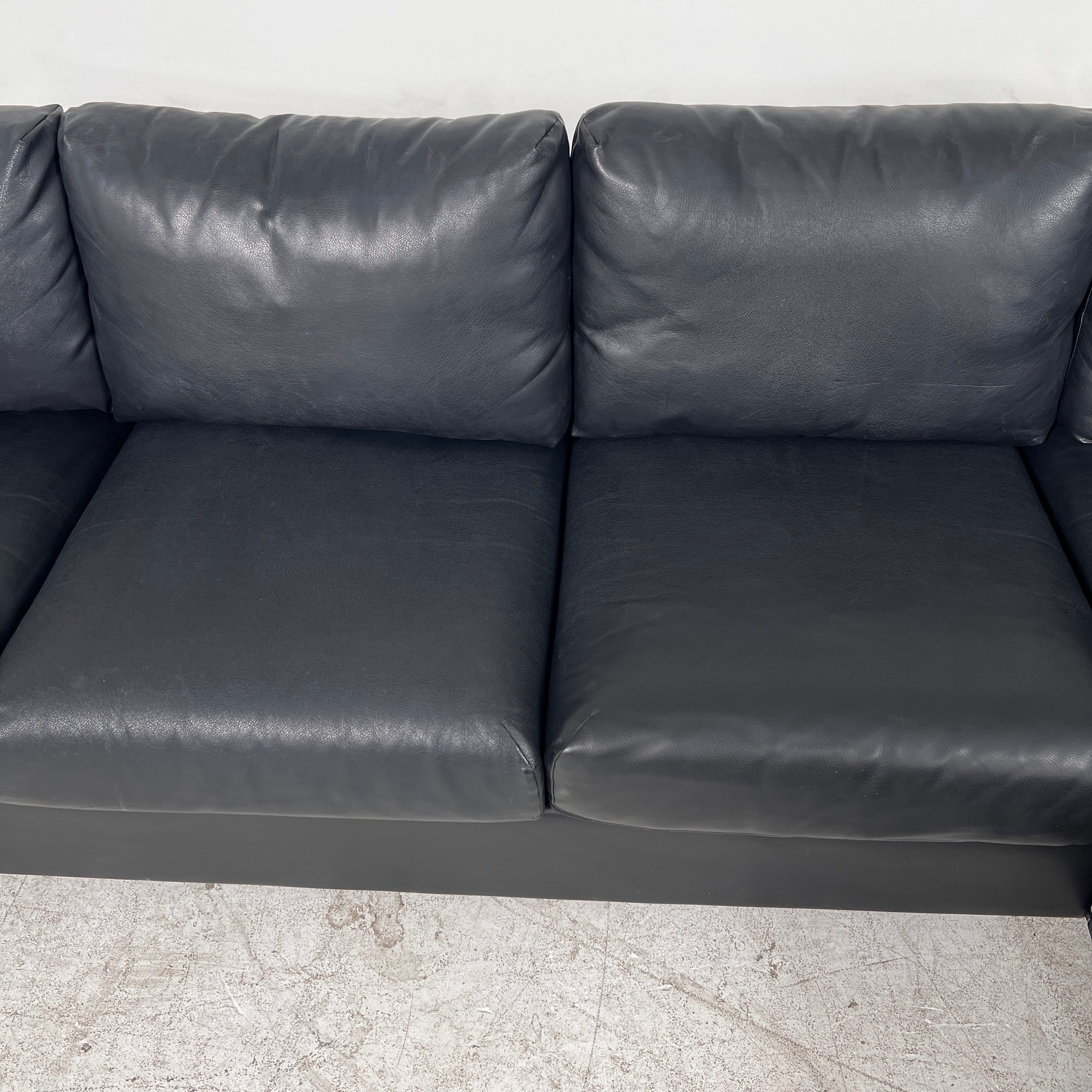 Ikea sectional + ottoman. L shaped sofa couch. Delivery available.