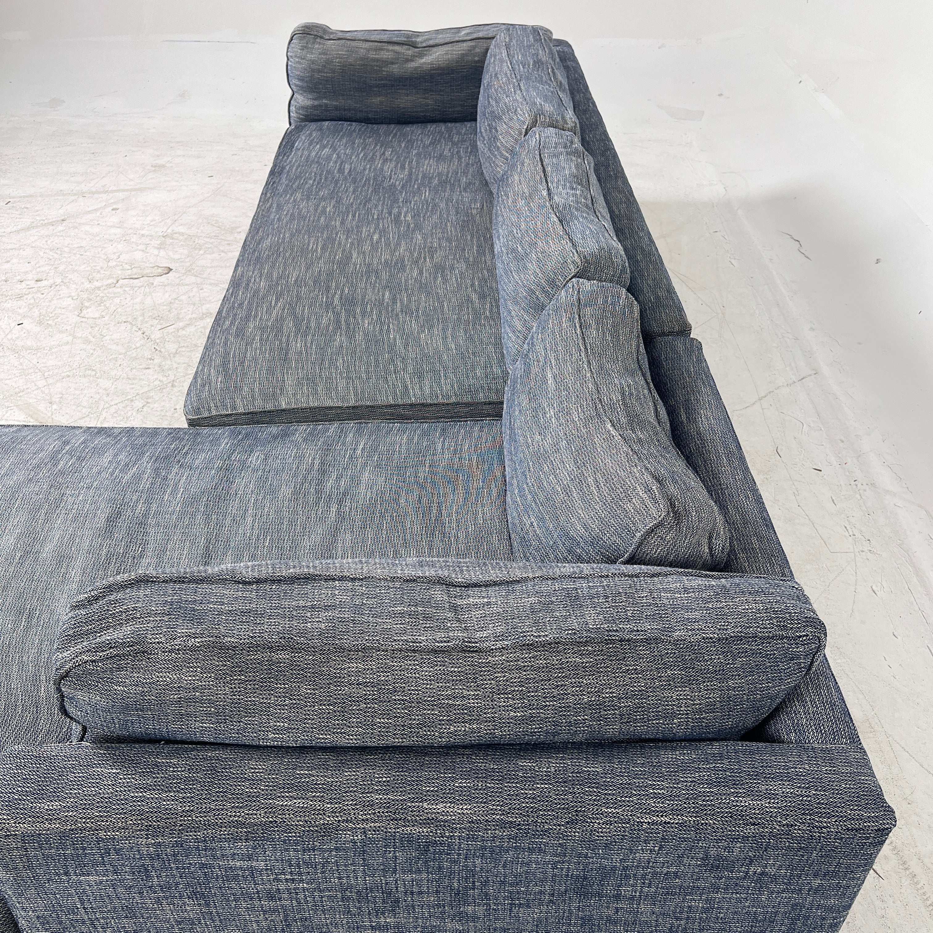 MCM Sectional. Removable Covers L shaped sofa couch. Delivery available
