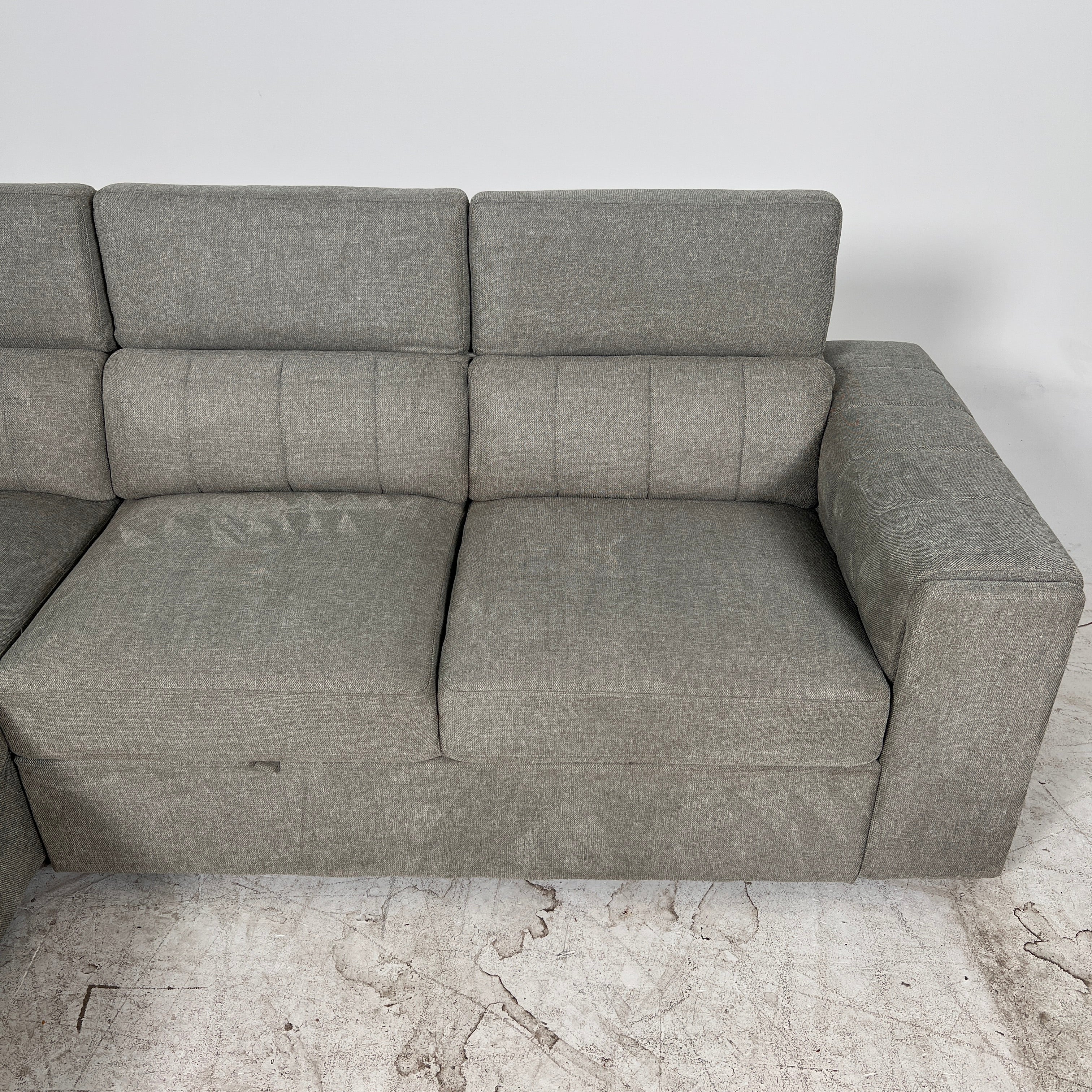 Pull Out sectional with storage. Sofa bed L shaped couch. Delivery available