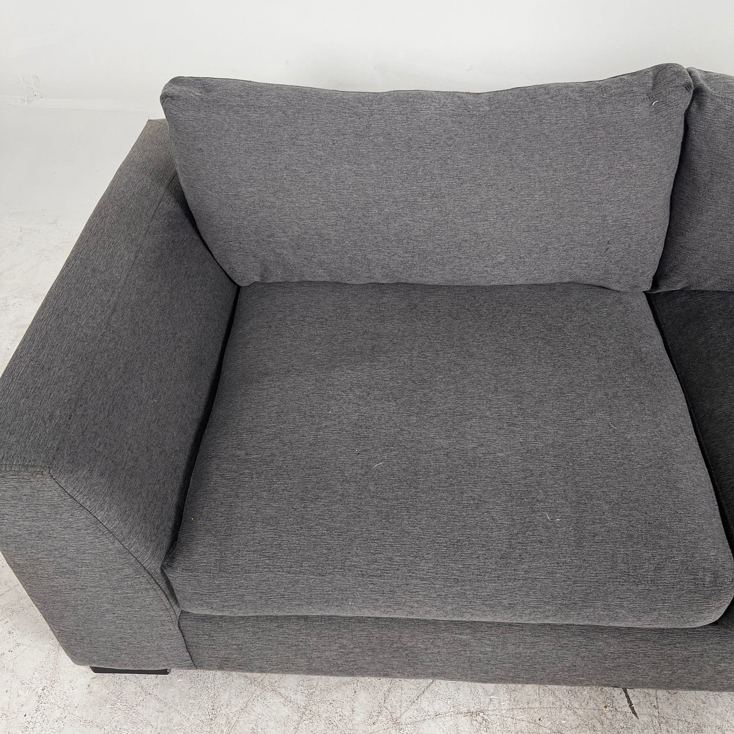 Architect Down filled Sectional. L Shaped sofa couch. Delivery available