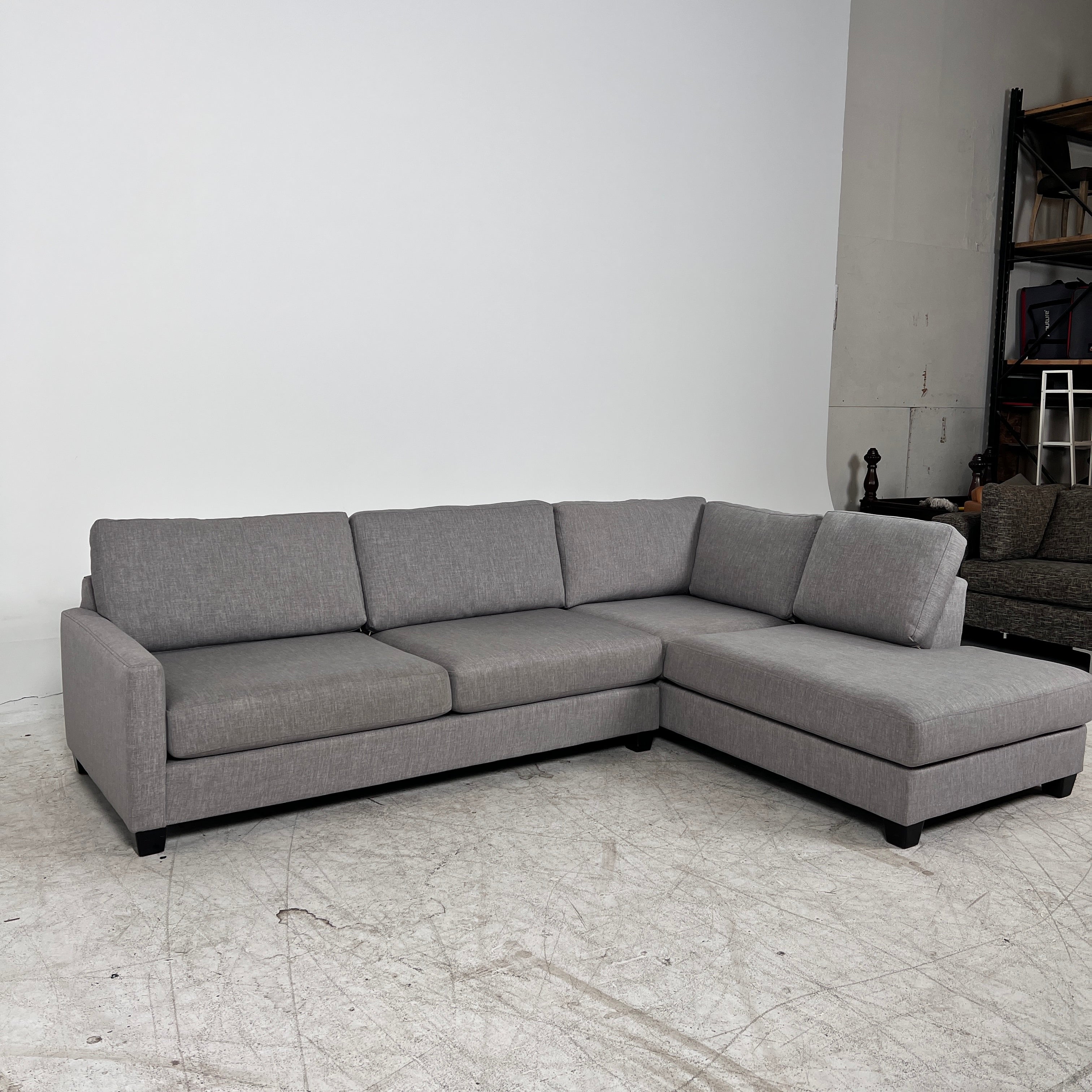 Urban Barn Liberty Sectional. L shaped sofa couch. Delivery available