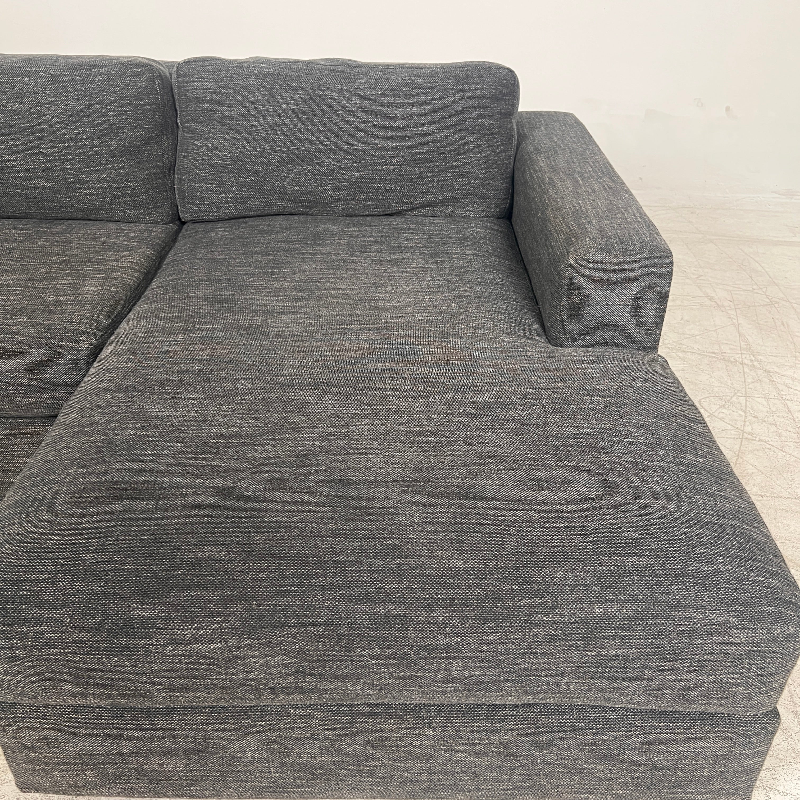 West Elm Urban Sectional. L shaped sofa couch. Delivery available