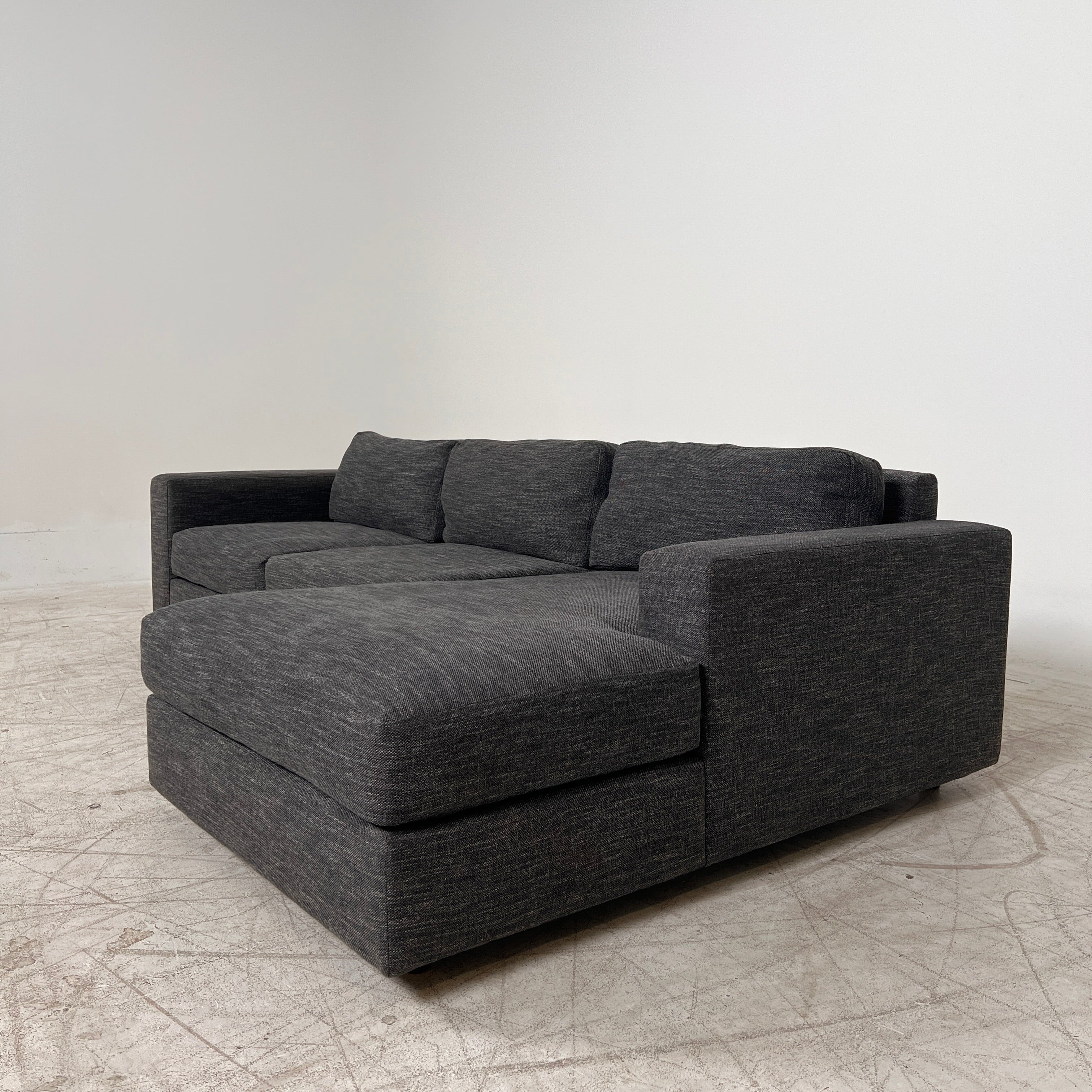 West Elm Urban Sectional. L shaped sofa couch. Delivery available