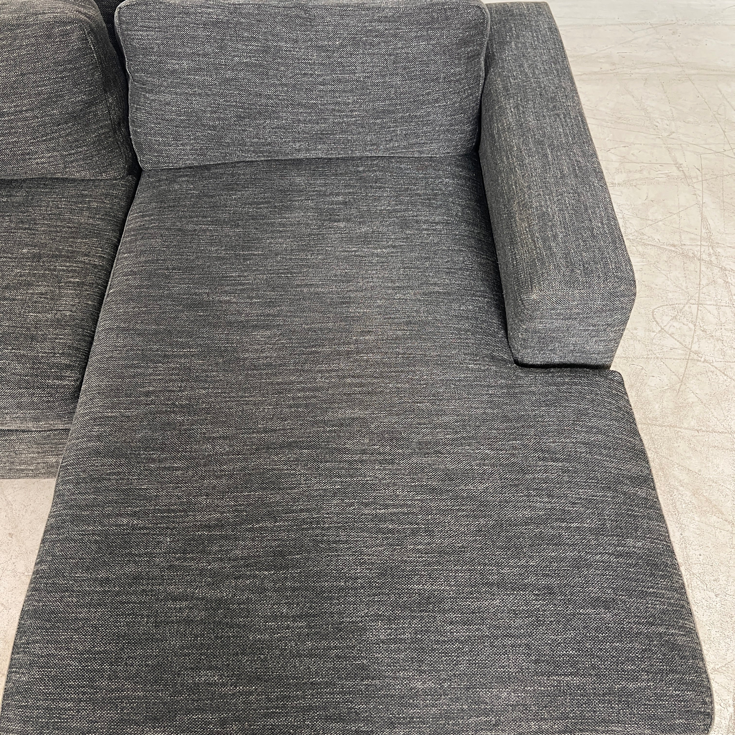 West Elm Urban Sectional. L shaped sofa couch. Delivery available