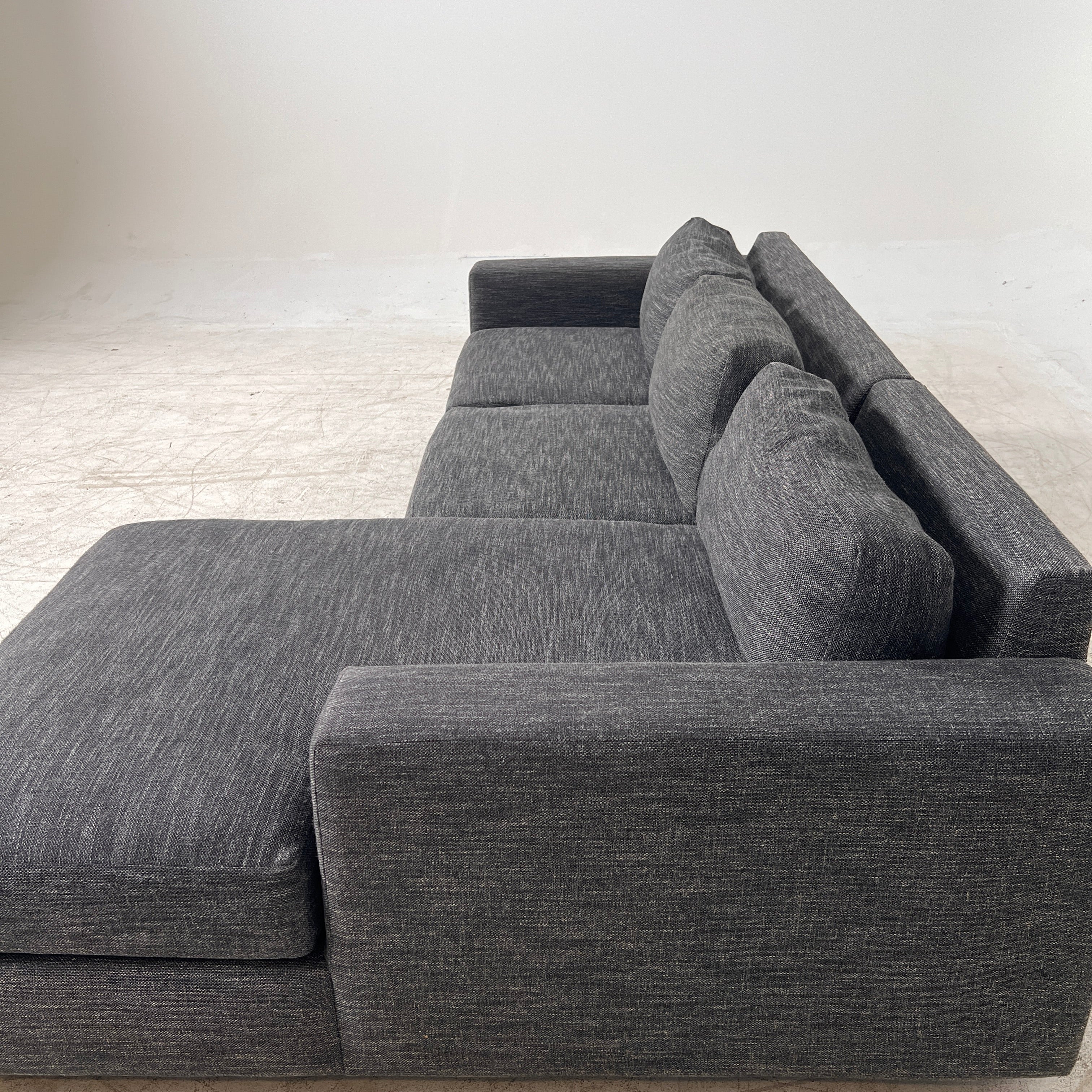 West Elm Urban Sectional. L shaped sofa couch. Delivery available