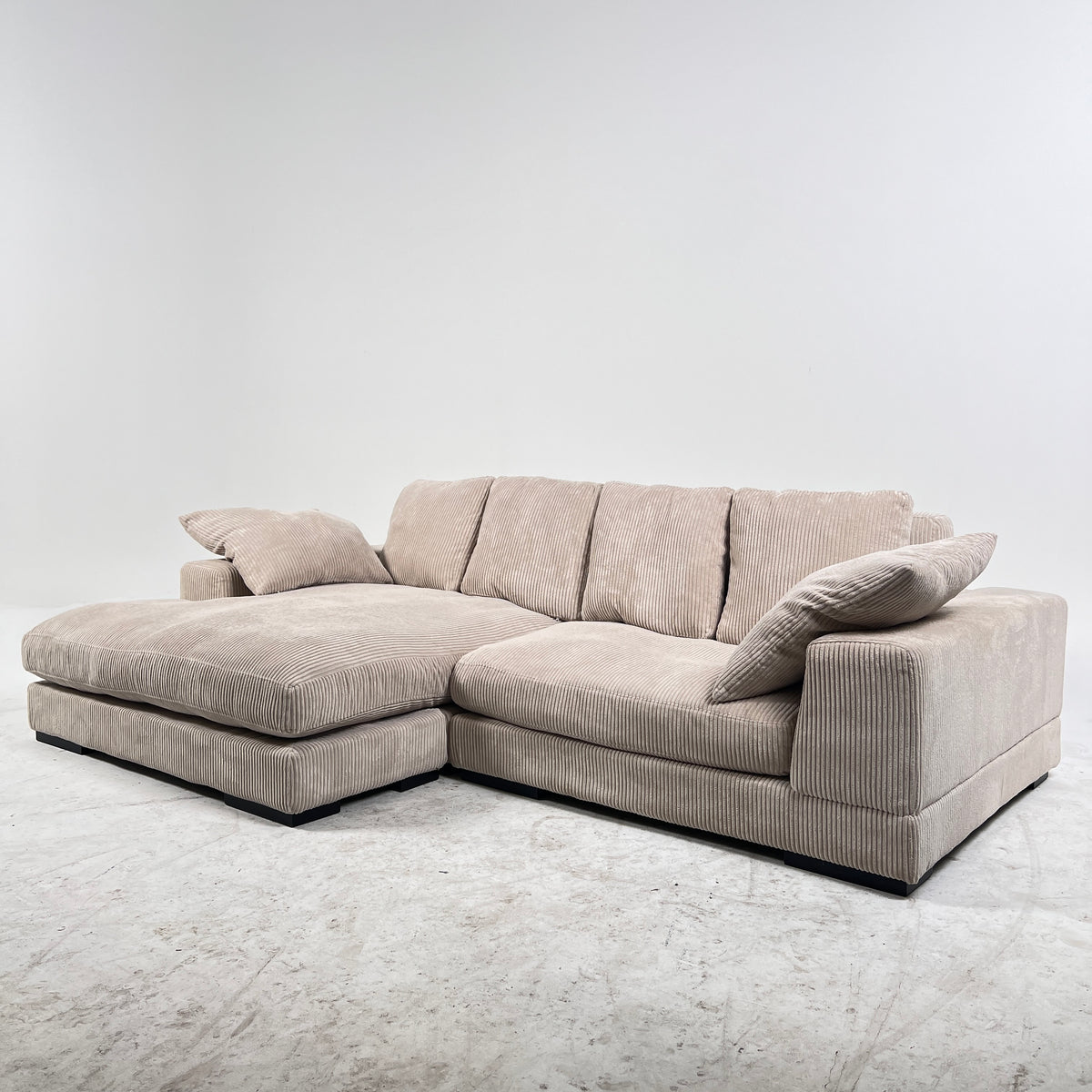 Moe's Plunge Sectional. Reversible L shaped sofa couch. Delivery available