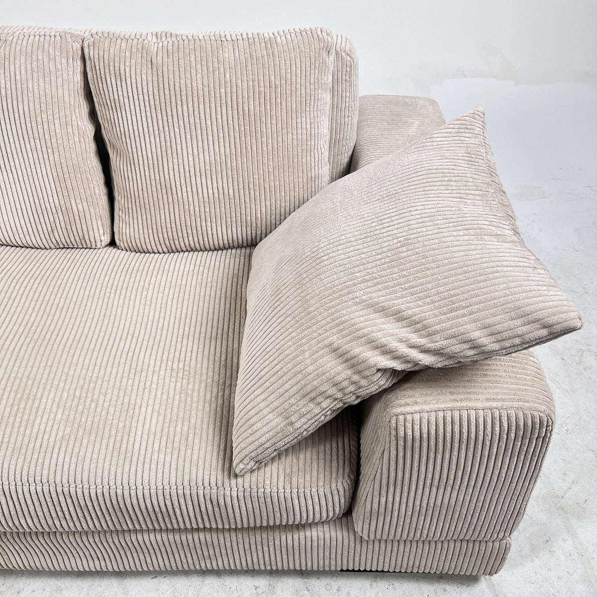 Moe's Plunge Sectional. Reversible L shaped sofa couch. Delivery available