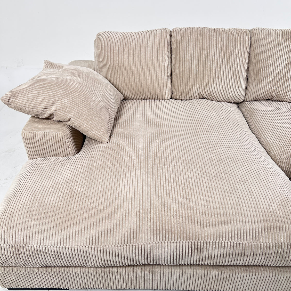 Moe's Plunge Sectional. Reversible L shaped sofa couch. Delivery available