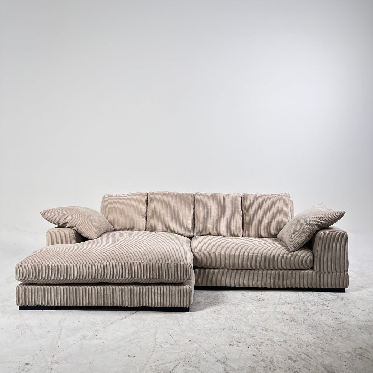 Moe's Plunge Sectional. Reversible L shaped sofa couch. Delivery available