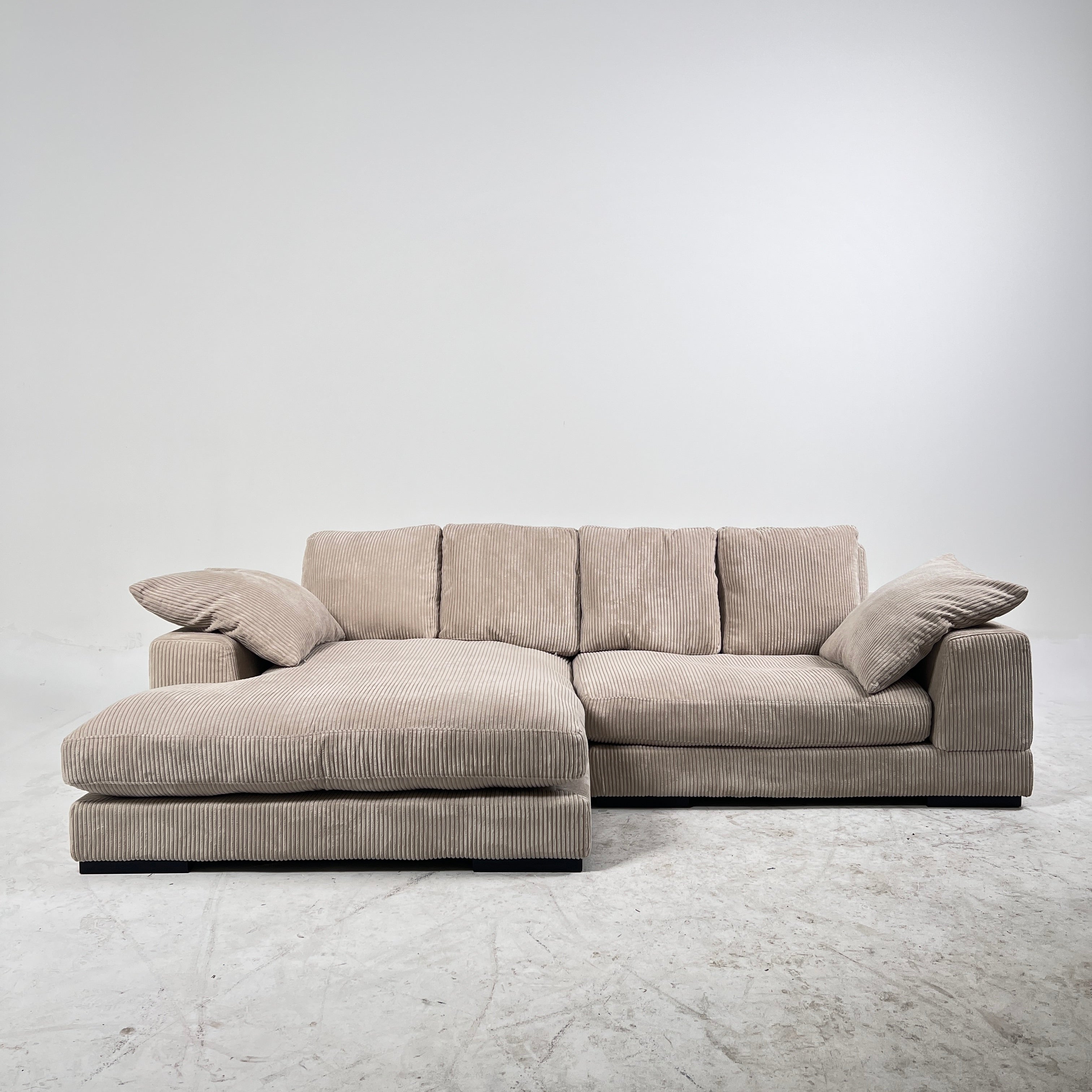 Moe's Plunge Sectional. Reversible L shaped sofa couch. Delivery available