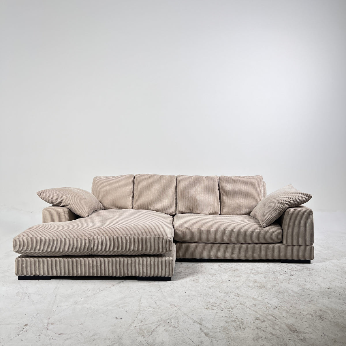 Moe's Plunge Sectional. Reversible L shaped sofa couch. Delivery available