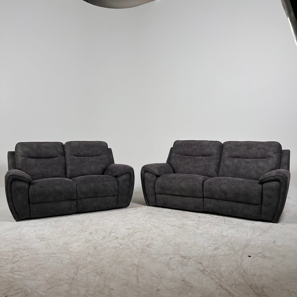 Manual Recliner sofa set. 3+2 couch + loveseat set. Delivery available
