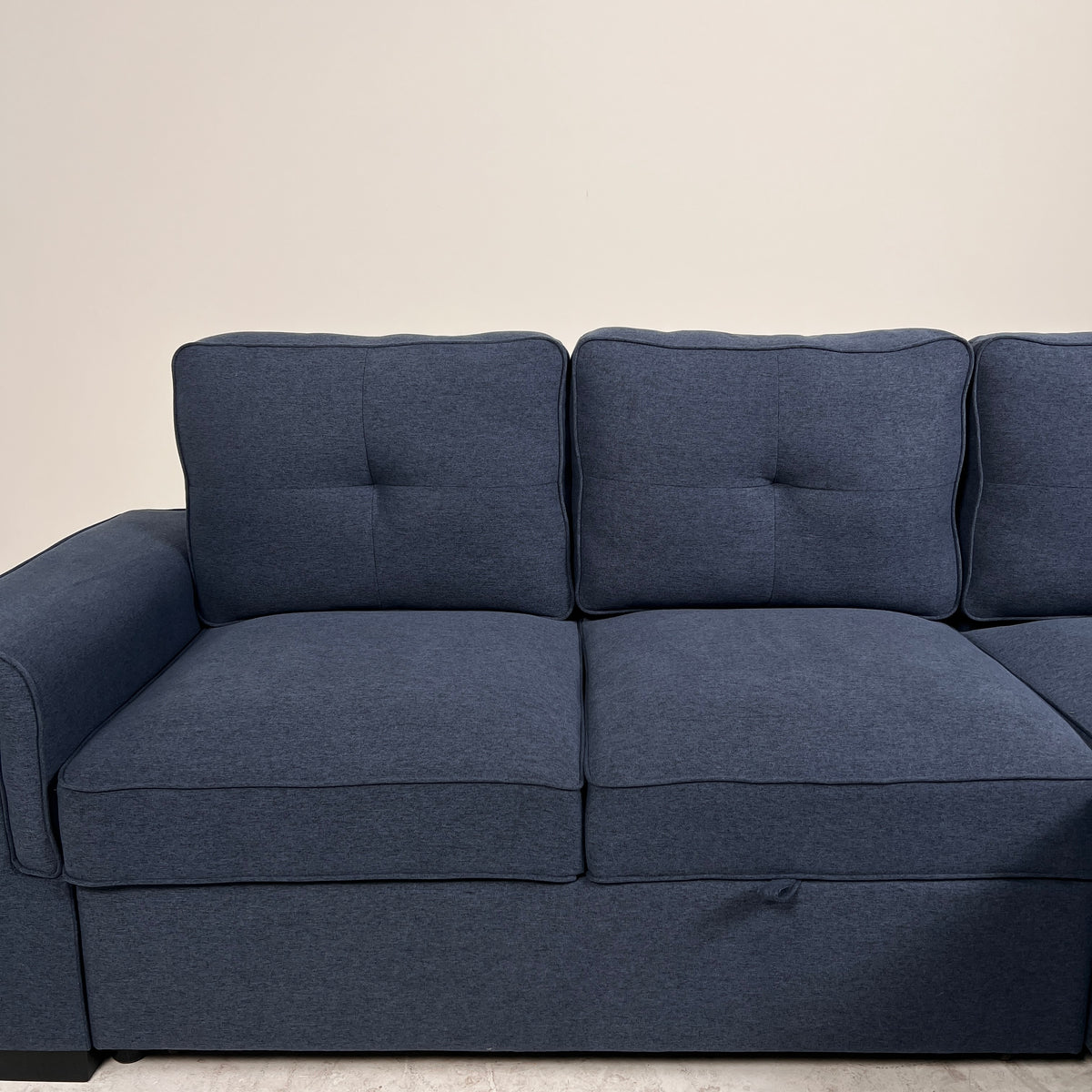 Pull Out Sectional with a bed + storage. Sleeper sofa bed. delivery available