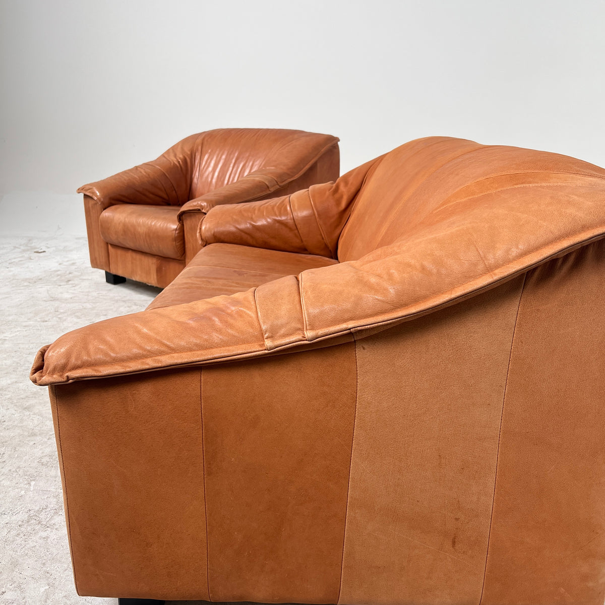 Ikea Sofa Set. 2 + 1 Leather couch set. Delivery available