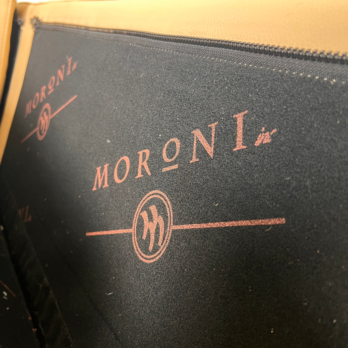 Moroni Full grain leather Sofa set. 3+1 Italian tan couch set. Delivery available