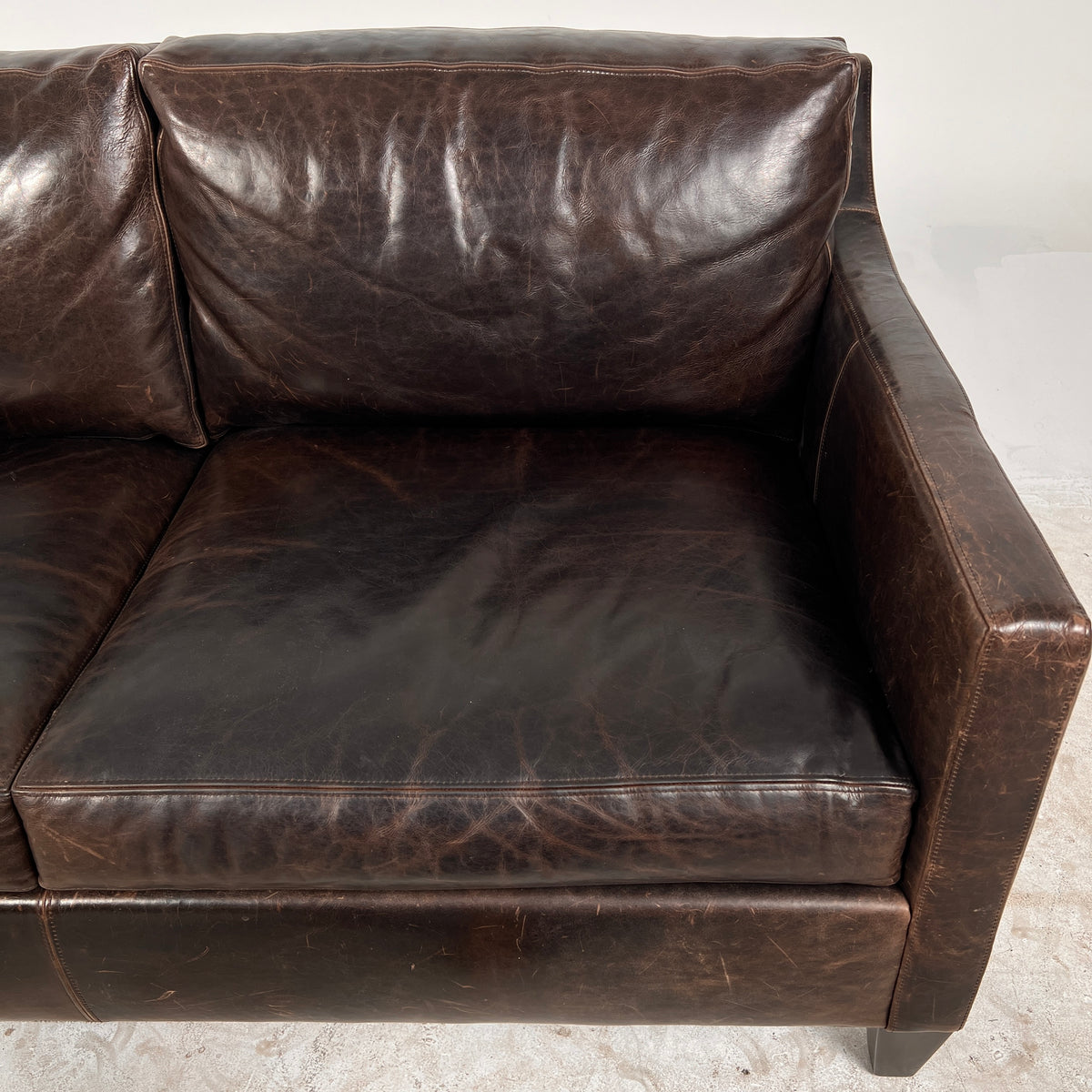 Ethan Allen Leather Sofa set. 2+1+1 Loveseat + 2 armchairs. Delivery available