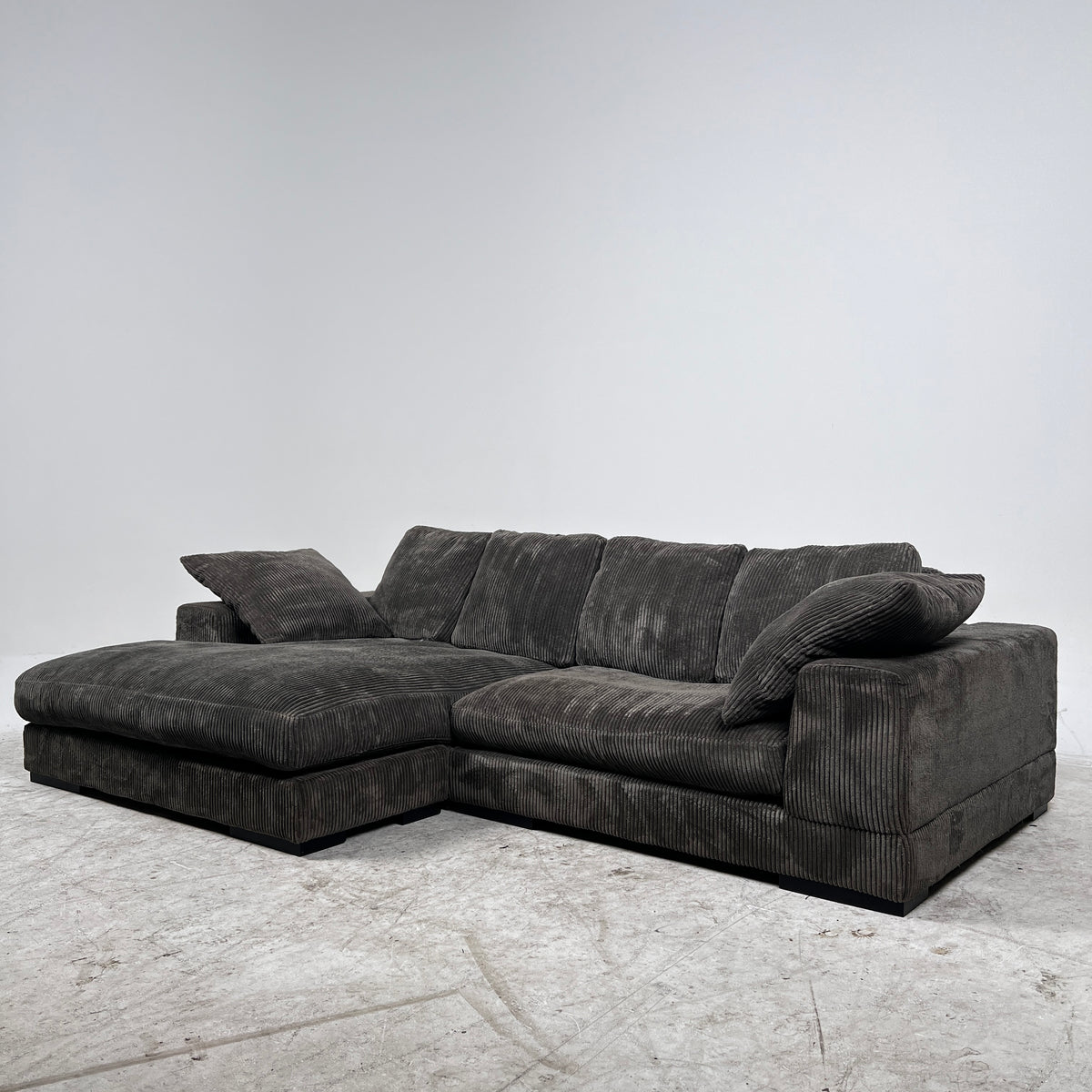Moe's Plunge Sectional. Reversible L shaped sofa couch. Delivery available
