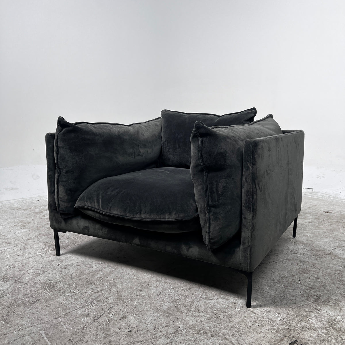 Kode Velvet Chair. High End Chair. Delivery available