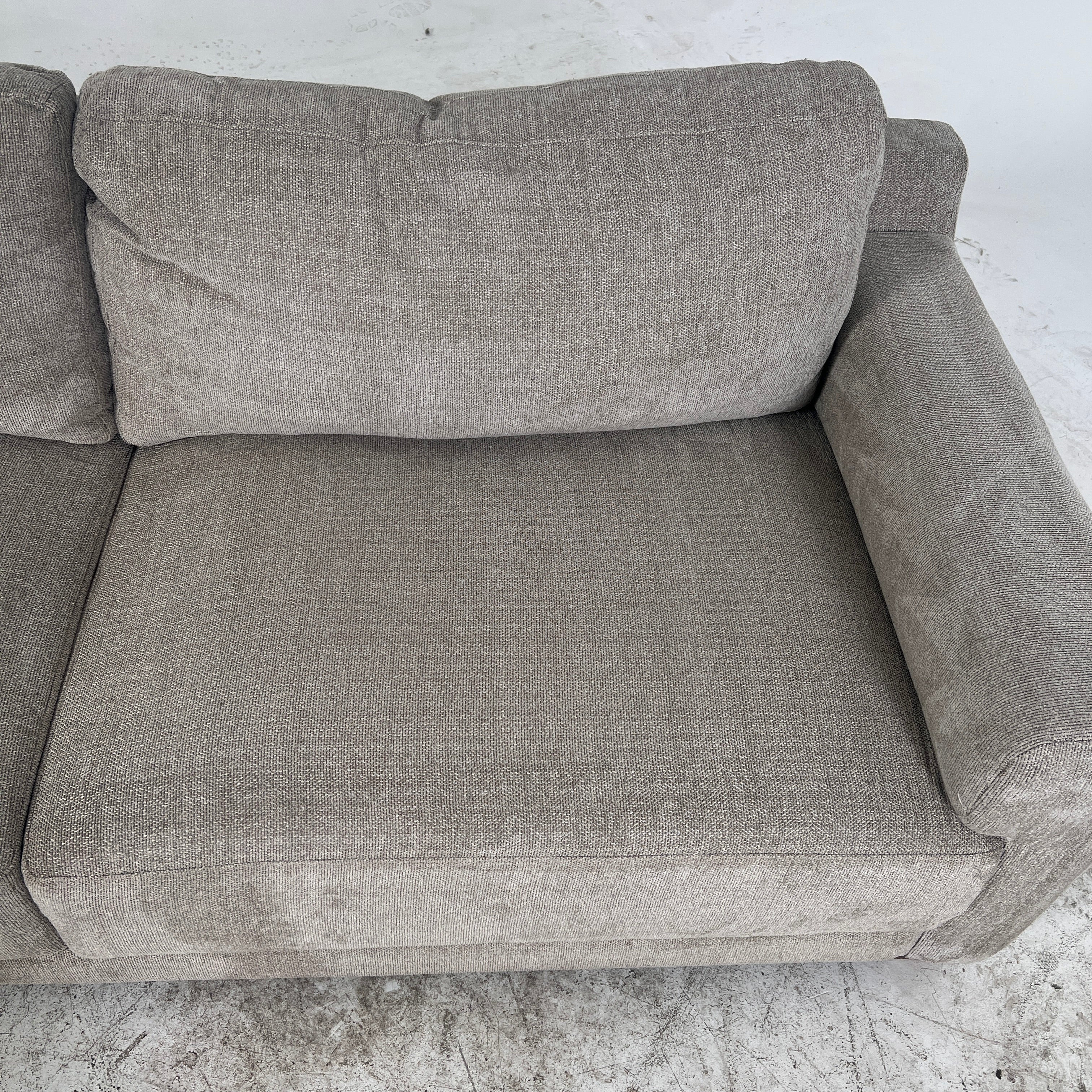 Thomasville Sectional From Costco. Beige L shaped sofa couch.