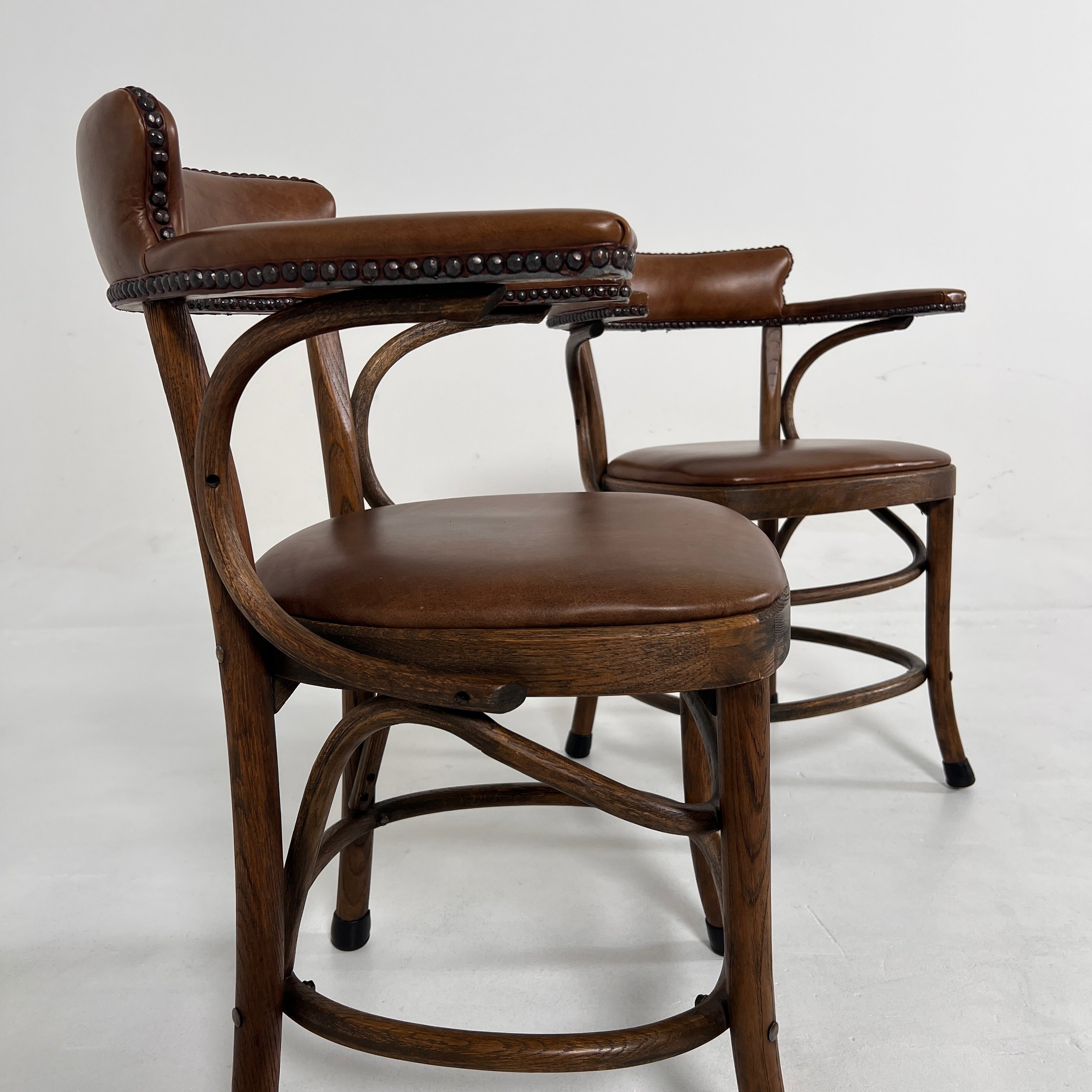 Restoration Hardware Leather Barstools. Rh Counter stools.