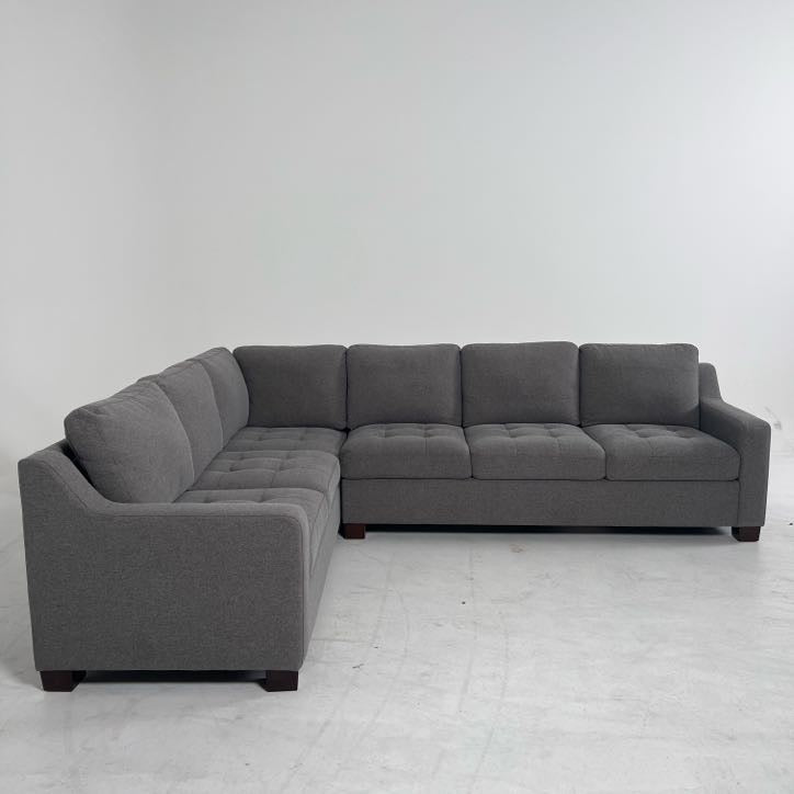 Thomasville Sectional. Costco L shaped sofa couch.