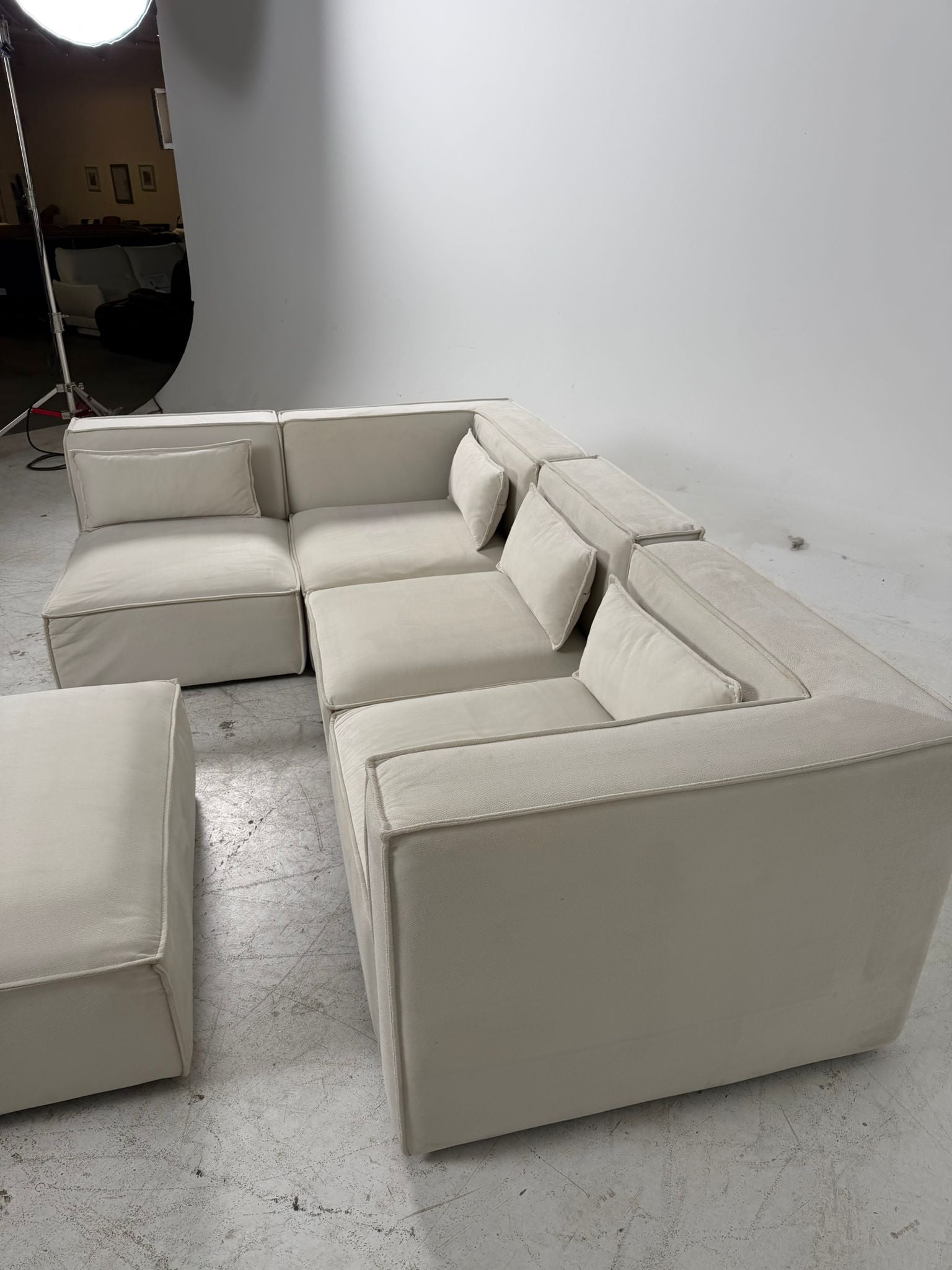 5 piece modular sectional. L shaped sofa couch. Delivery available