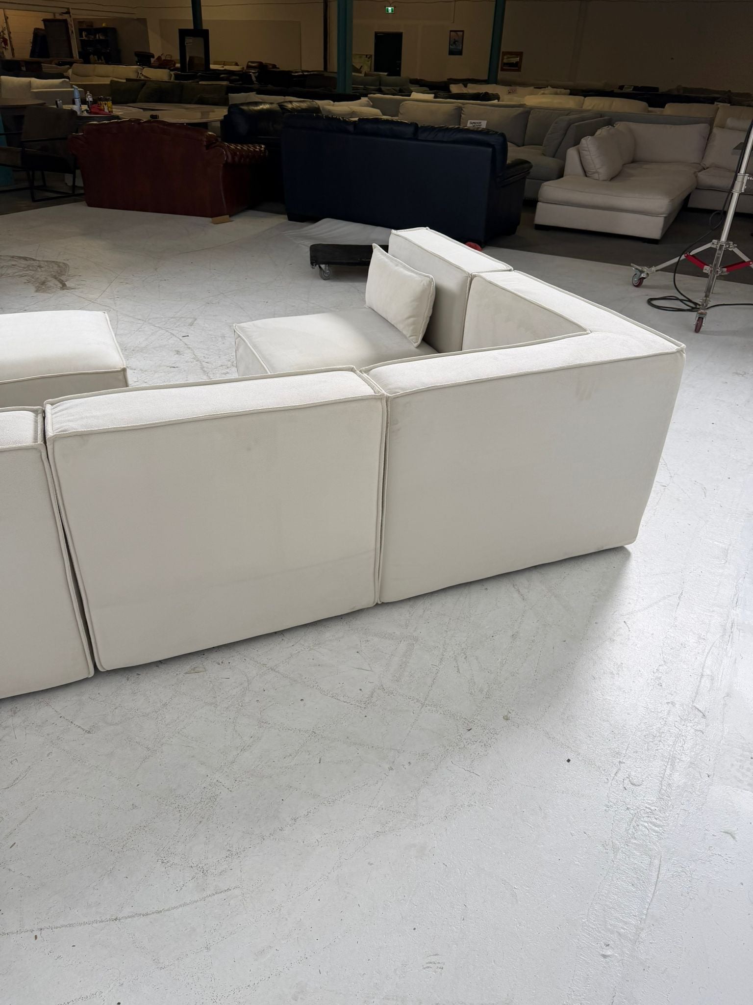 5 piece modular sectional. L shaped sofa couch. Delivery available