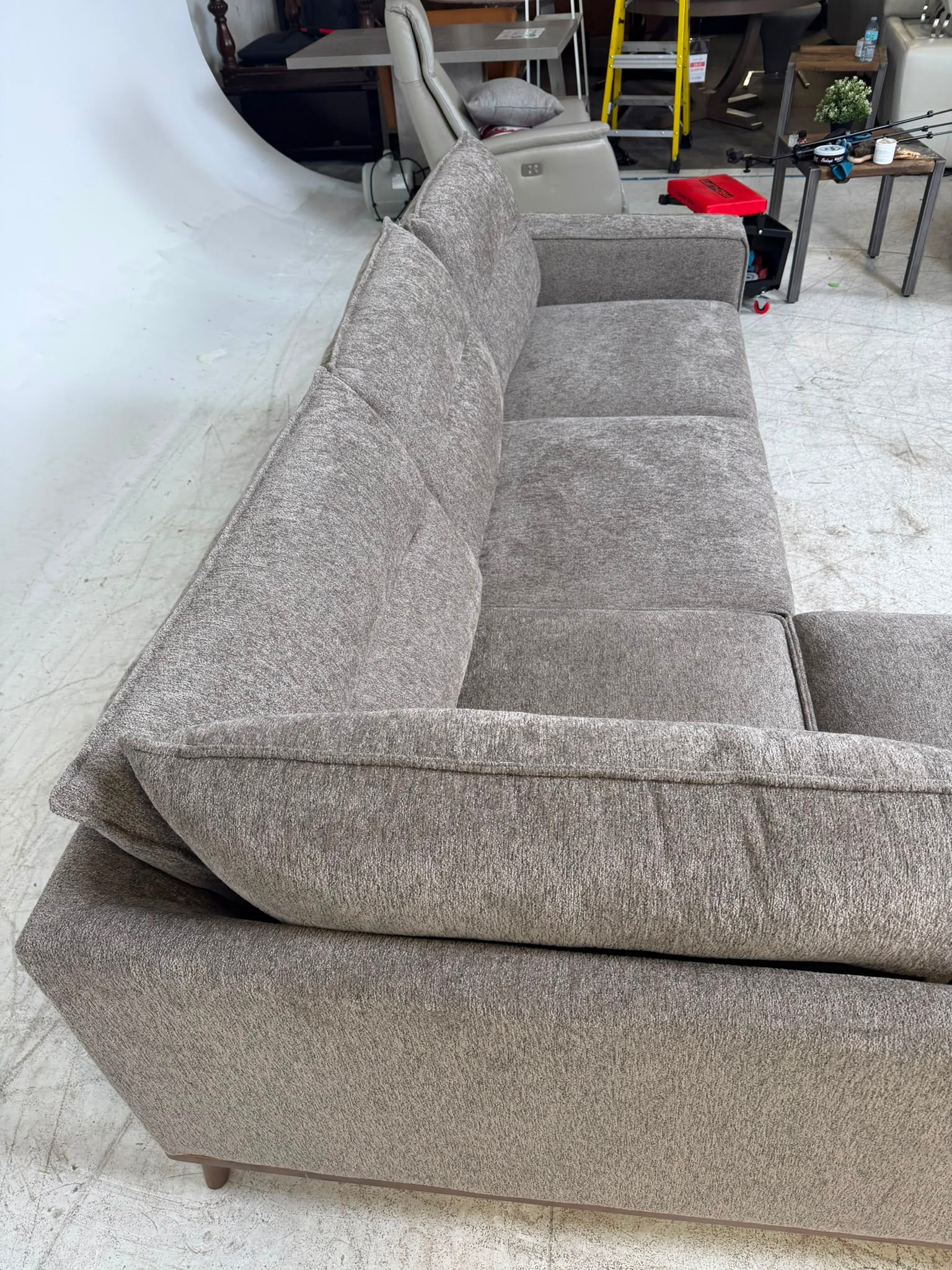 Scan Design MCM sectional. L shaped sofa couch. Delivery available