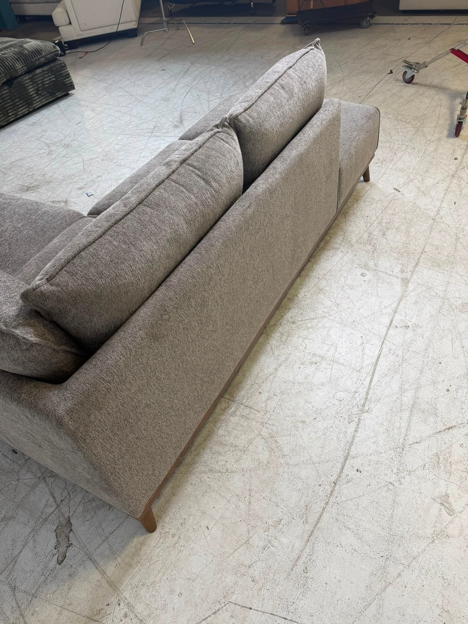 Scan Design MCM sectional. L shaped sofa couch. Delivery available