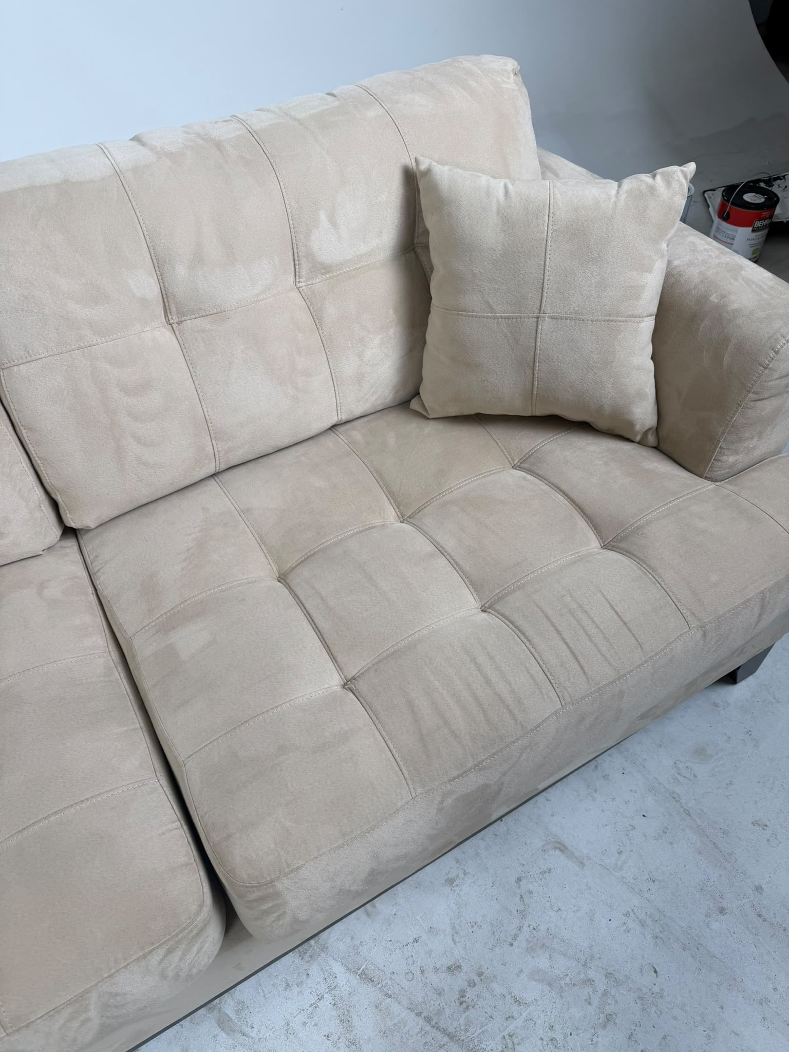 Microfiber Sofa set. 3+2 Couch + loveseat set. Delivery avaialble