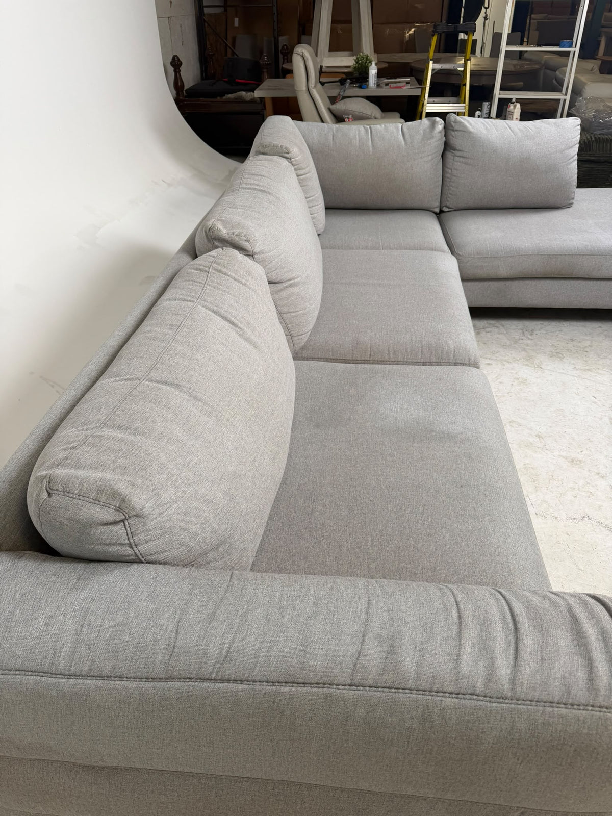 Liz Muebles Sectional. Large L shaped sofa couch. Delivery available