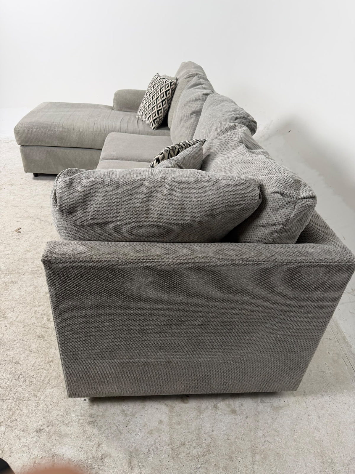 Ashley's Sectional. Extra Large L shaped sofa couch. Delivery available