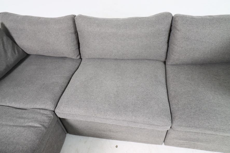 Cozey Ciello modular sectional. L shaped sofa couch.