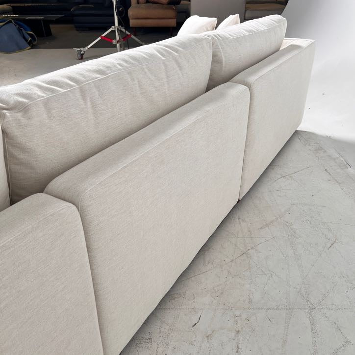 Moe's Rue 4piece modular sectional. Down filled L shaped sofa couch