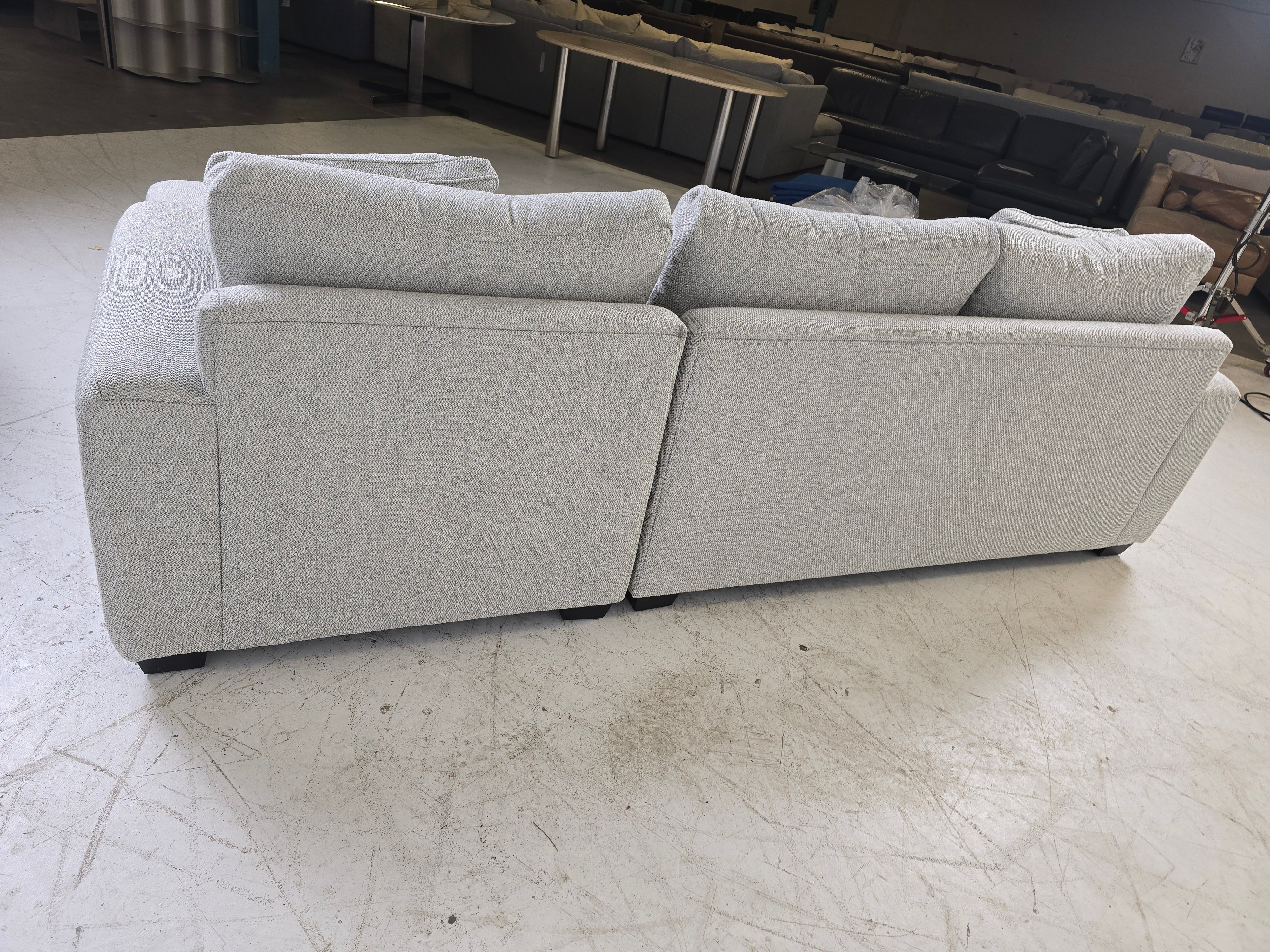 Brand new stylus Cannon sectional. L shaped sofa couch