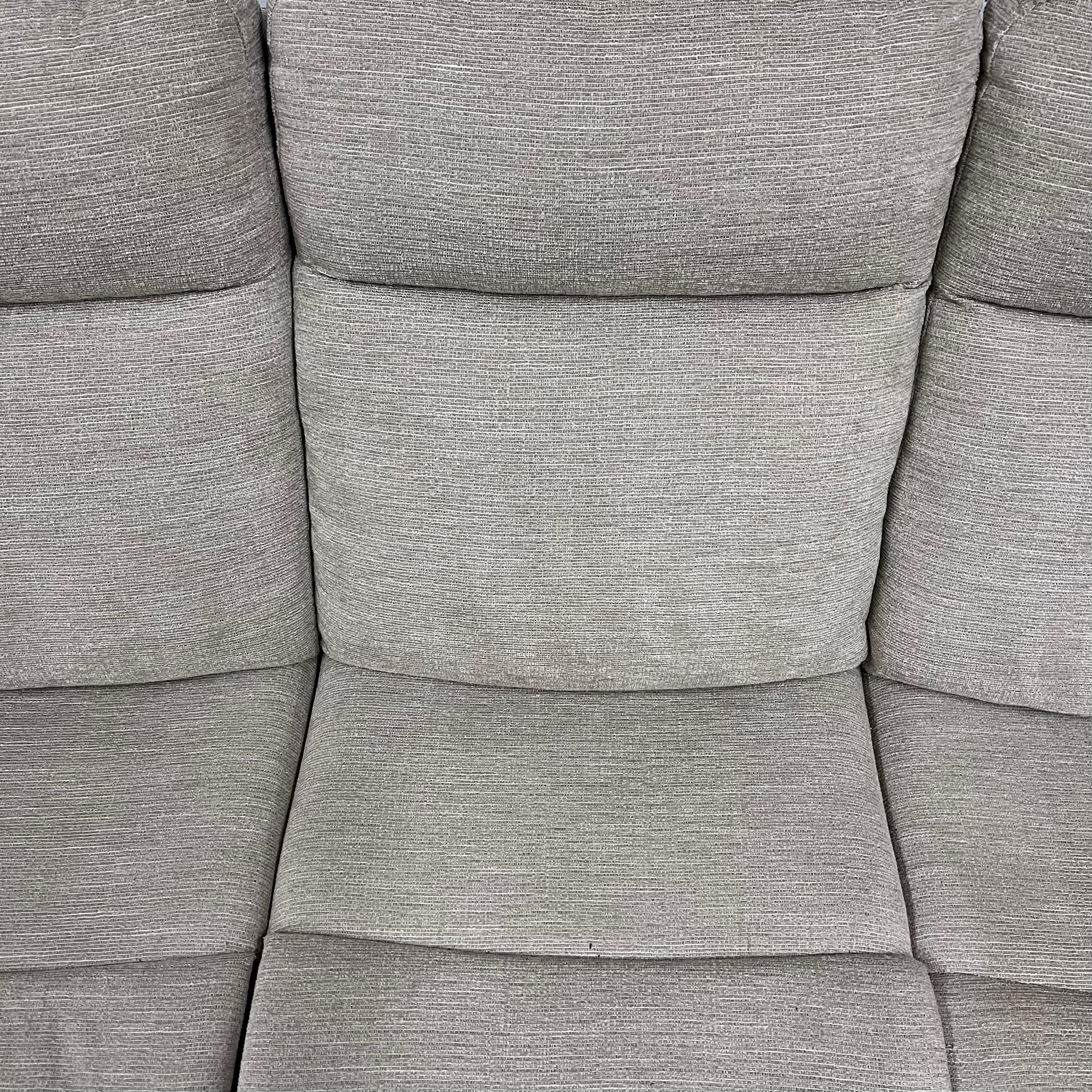 Manual recliner couch set from the brick. 3+1 sofa and armchair.