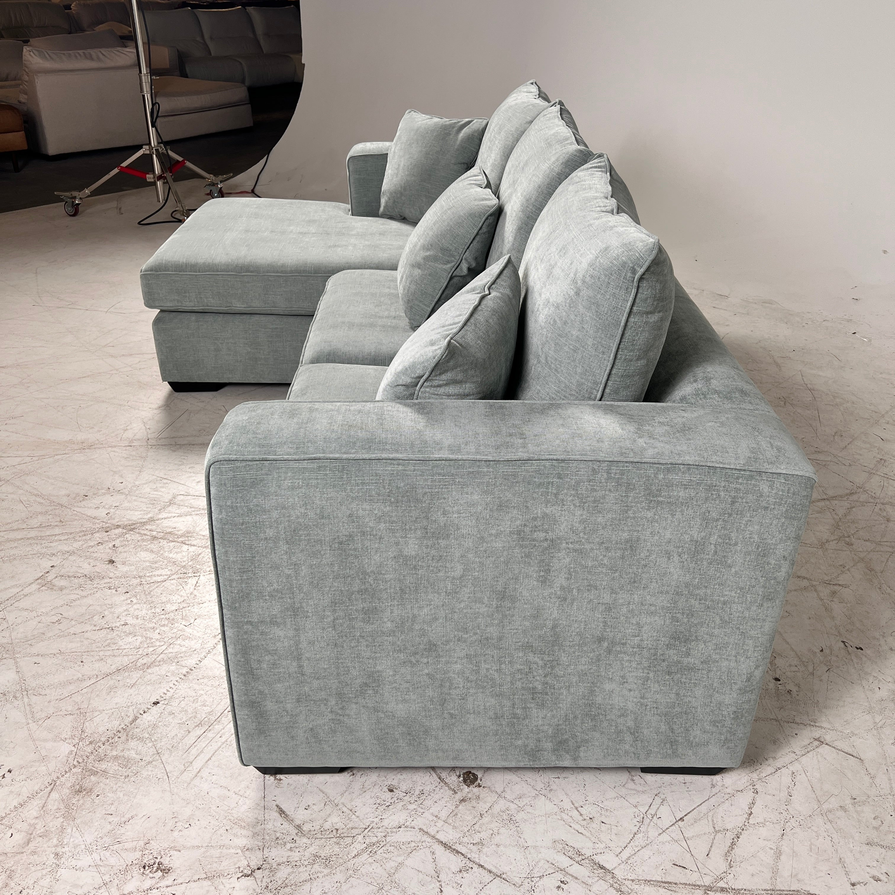 New Stylus Cannon sectional. L Shaped sofa couch