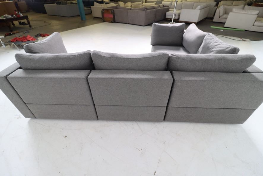 Cozey Ciello modular sectional. L shaped sofa couch.